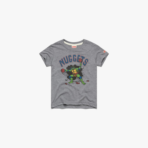 Youth TMNT Leonardo x Denver Nuggets | Kids NBA T-Shirt – HOMAGE