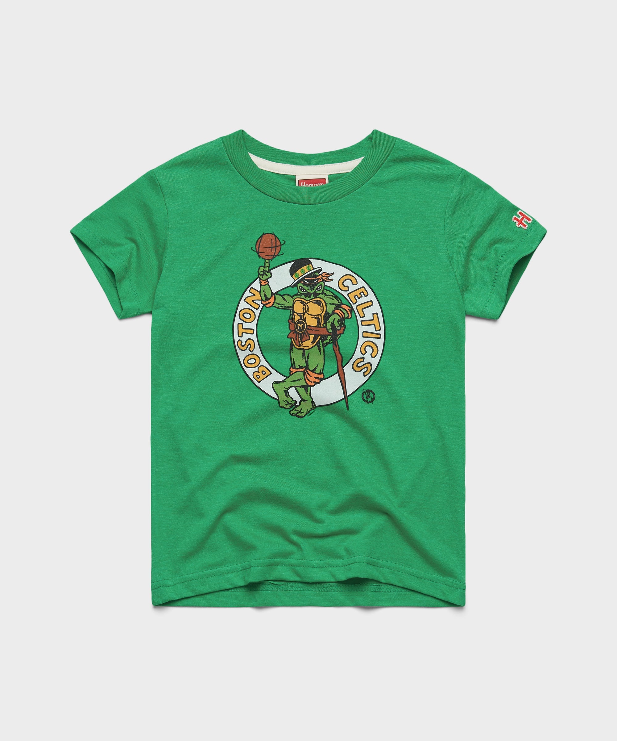 Youth TMNT Michelangelo x Boston Celtics Green