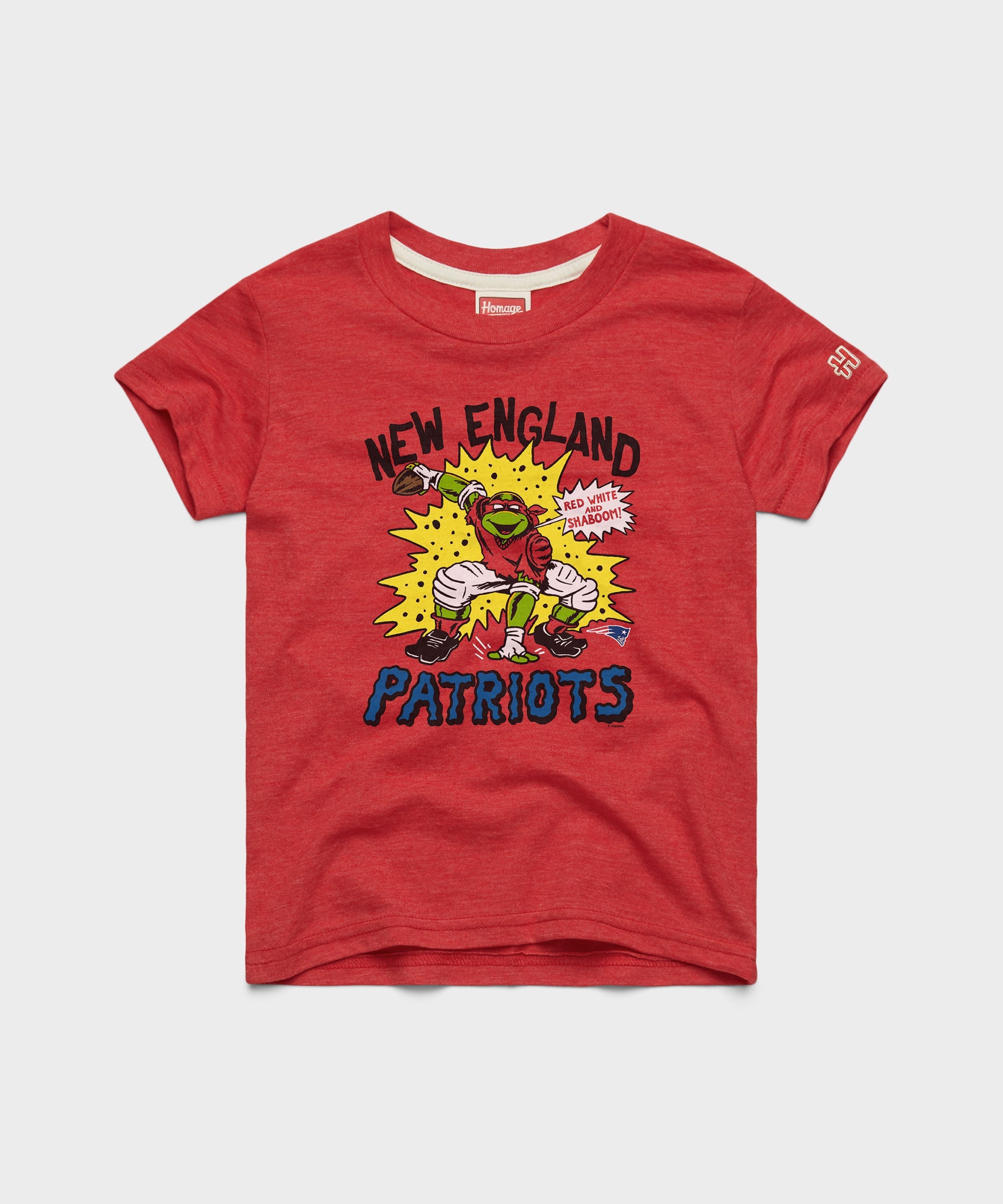Youth TMNT Raphael x New England Patriots Red