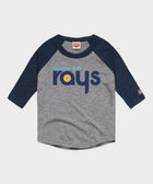 Youth Tampa Bay Rays Jersey Logo '12 Raglan
