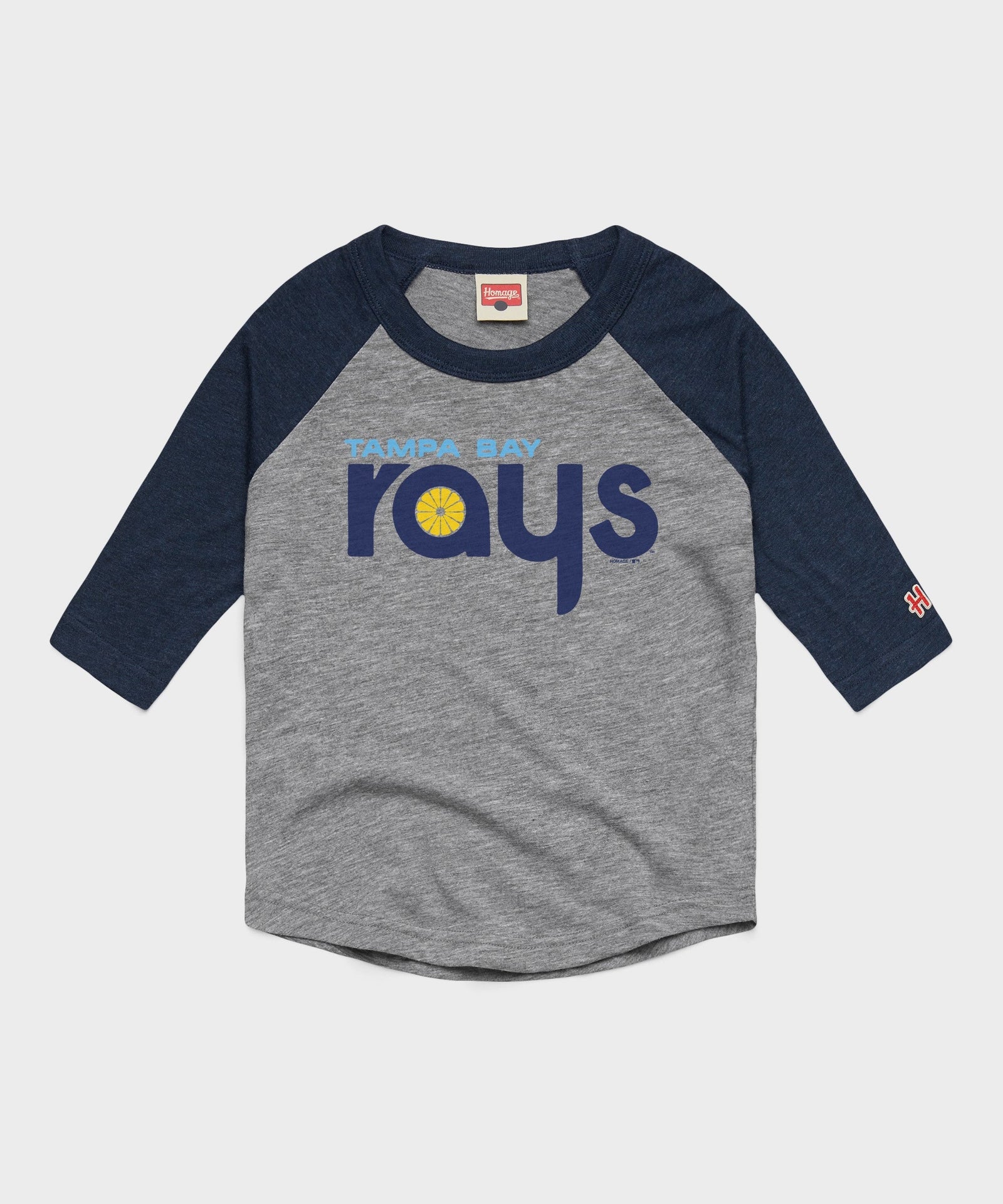 Youth Tampa Bay Rays Jersey Logo '12 Raglan