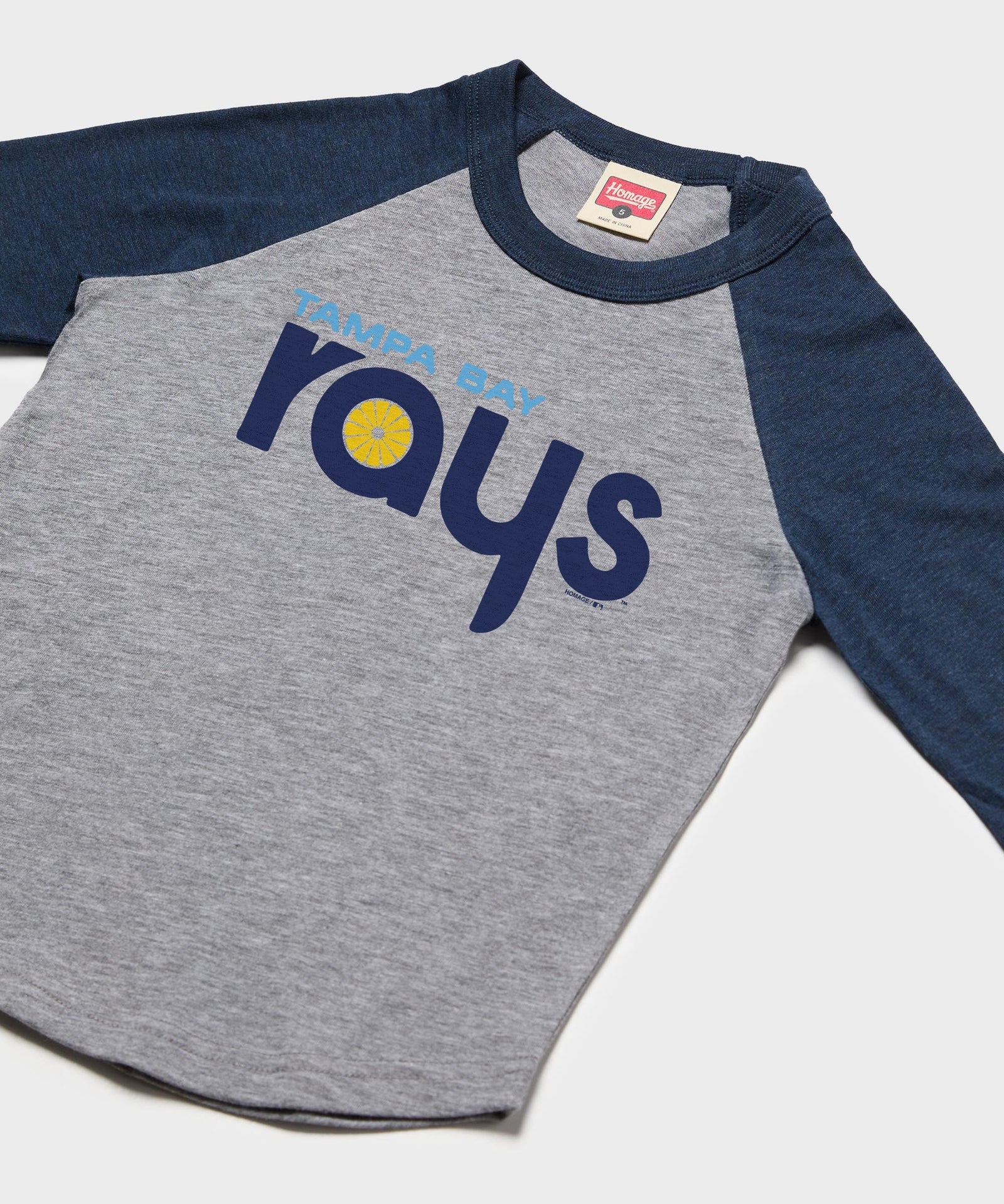 Youth Tampa Bay Rays Jersey Logo '12 Raglan