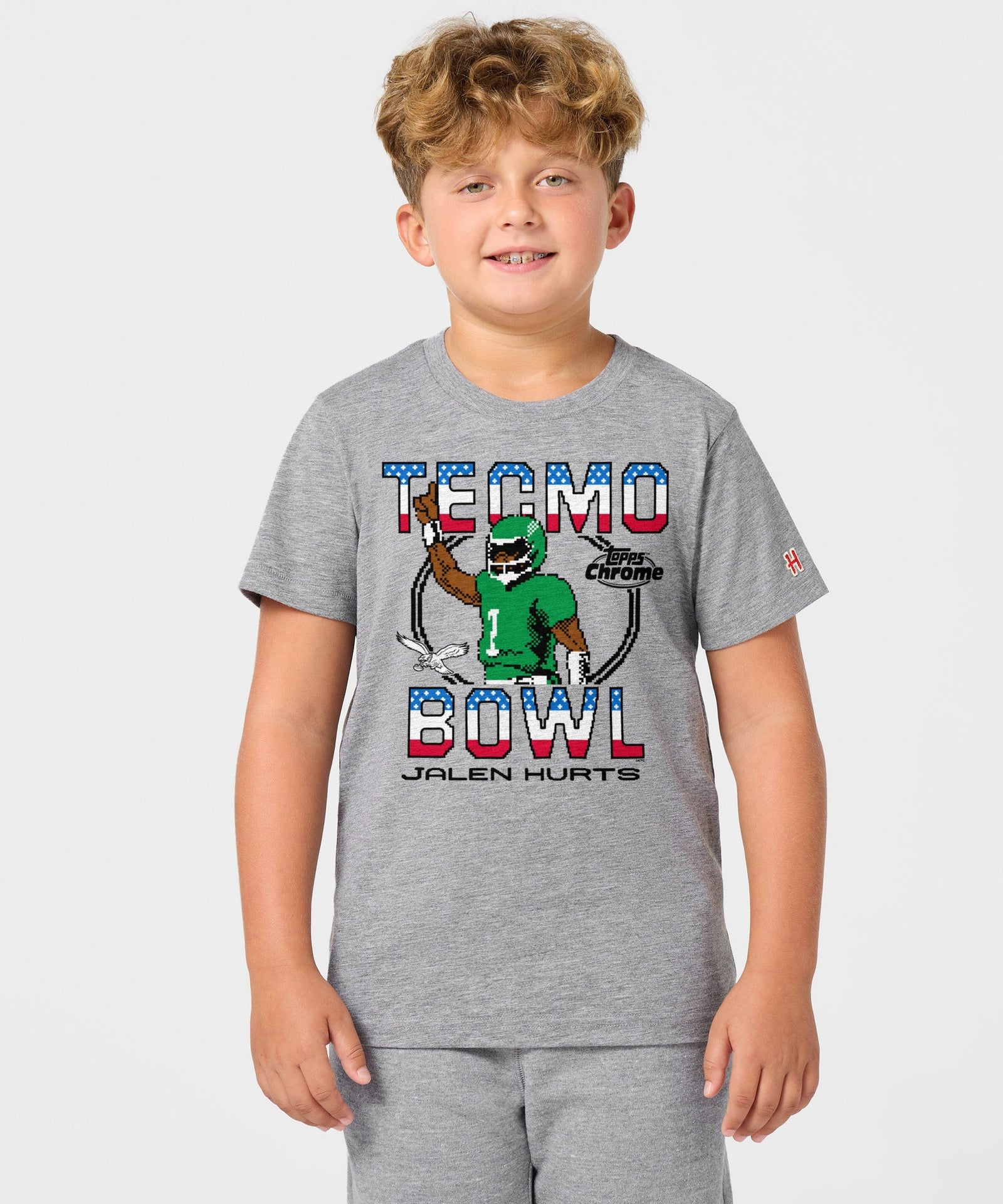 Youth Tecmo Bowl x Topps Chrome Eagles Jalen Hurts