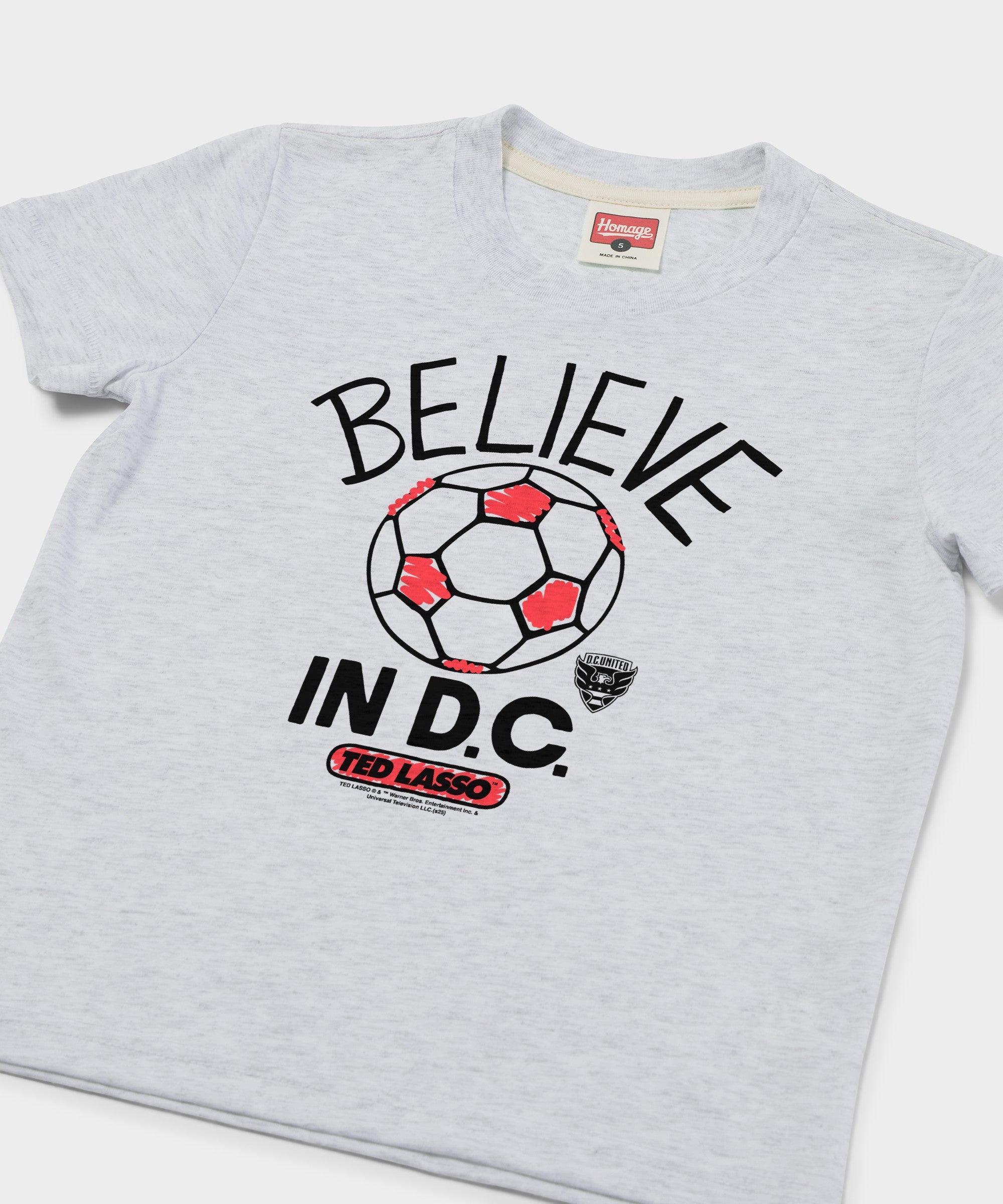 Youth Ted Lasso Believe X D.C. United