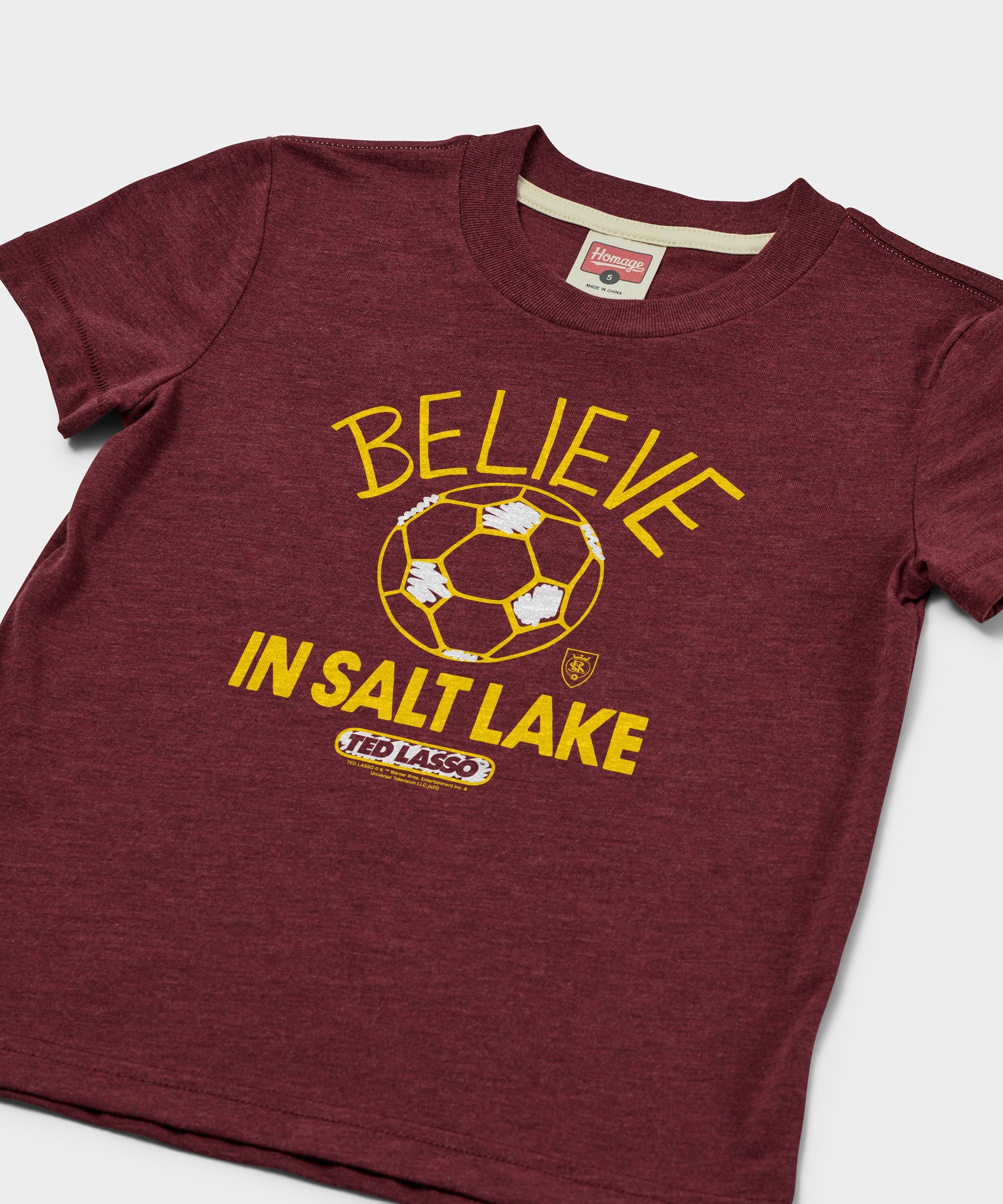 Youth Ted Lasso Believe X Real Salt Lake