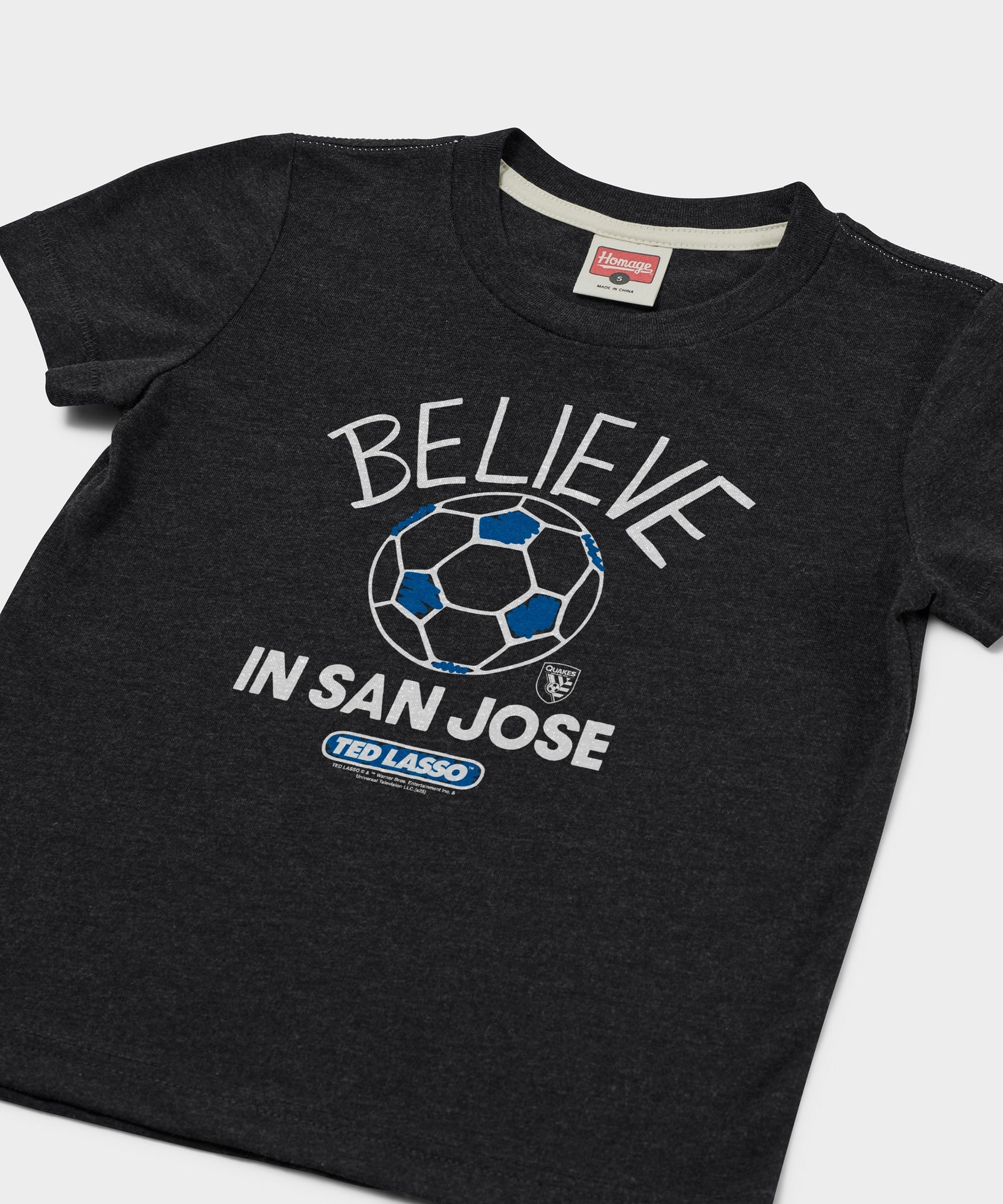 Youth Ted Lasso Believe X San Jose Earthquakes