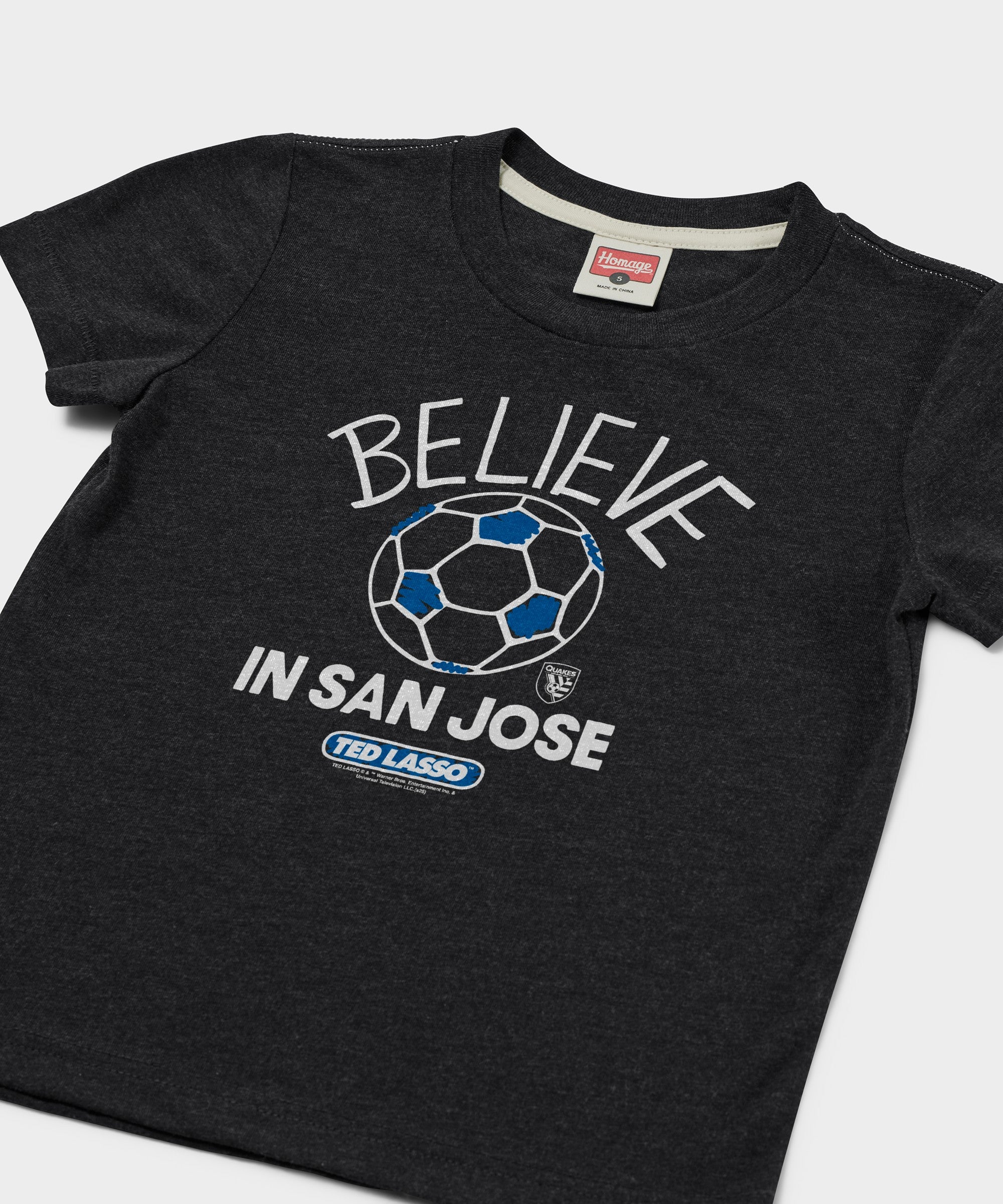 Youth Ted Lasso Believe X San Jose Earthquakes