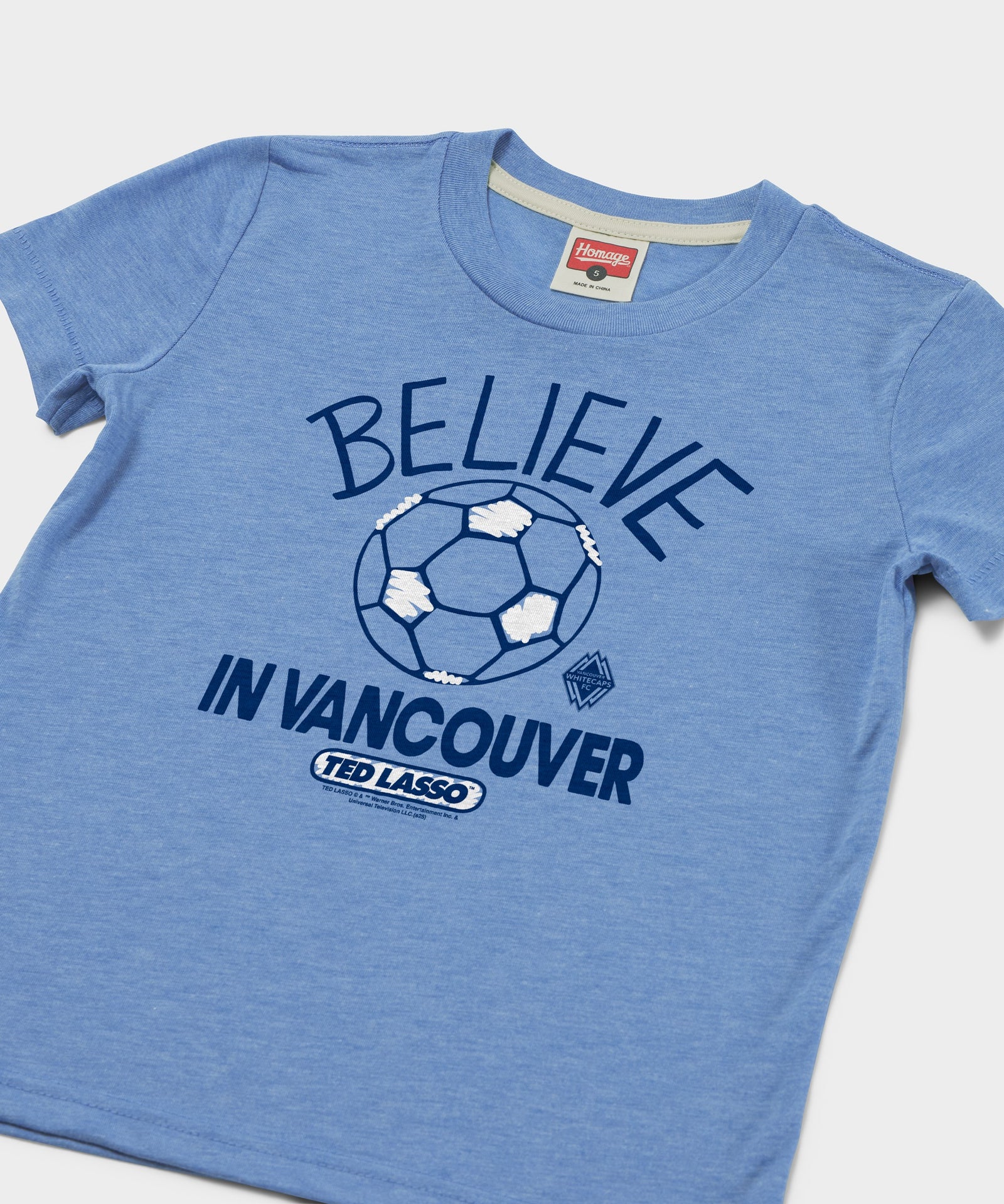 Youth Ted Lasso Believe X Vancouver Whitecaps Fc