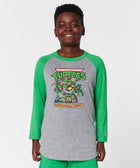 Youth Teenage Mutant Ninja Turtles Cowabunga Raglan