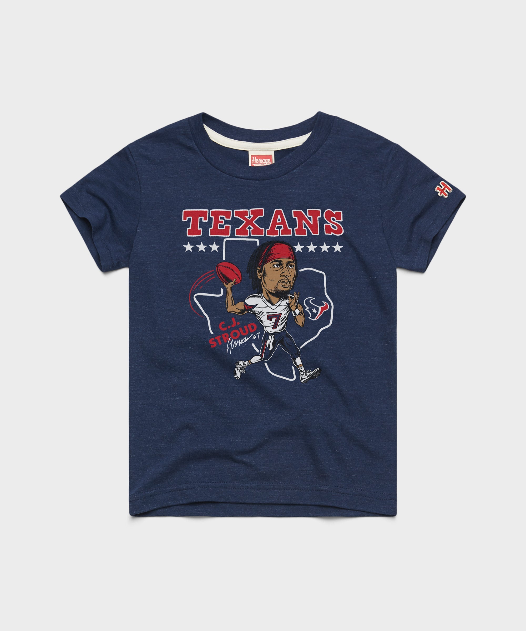 Youth Texans CJ Stroud Signature