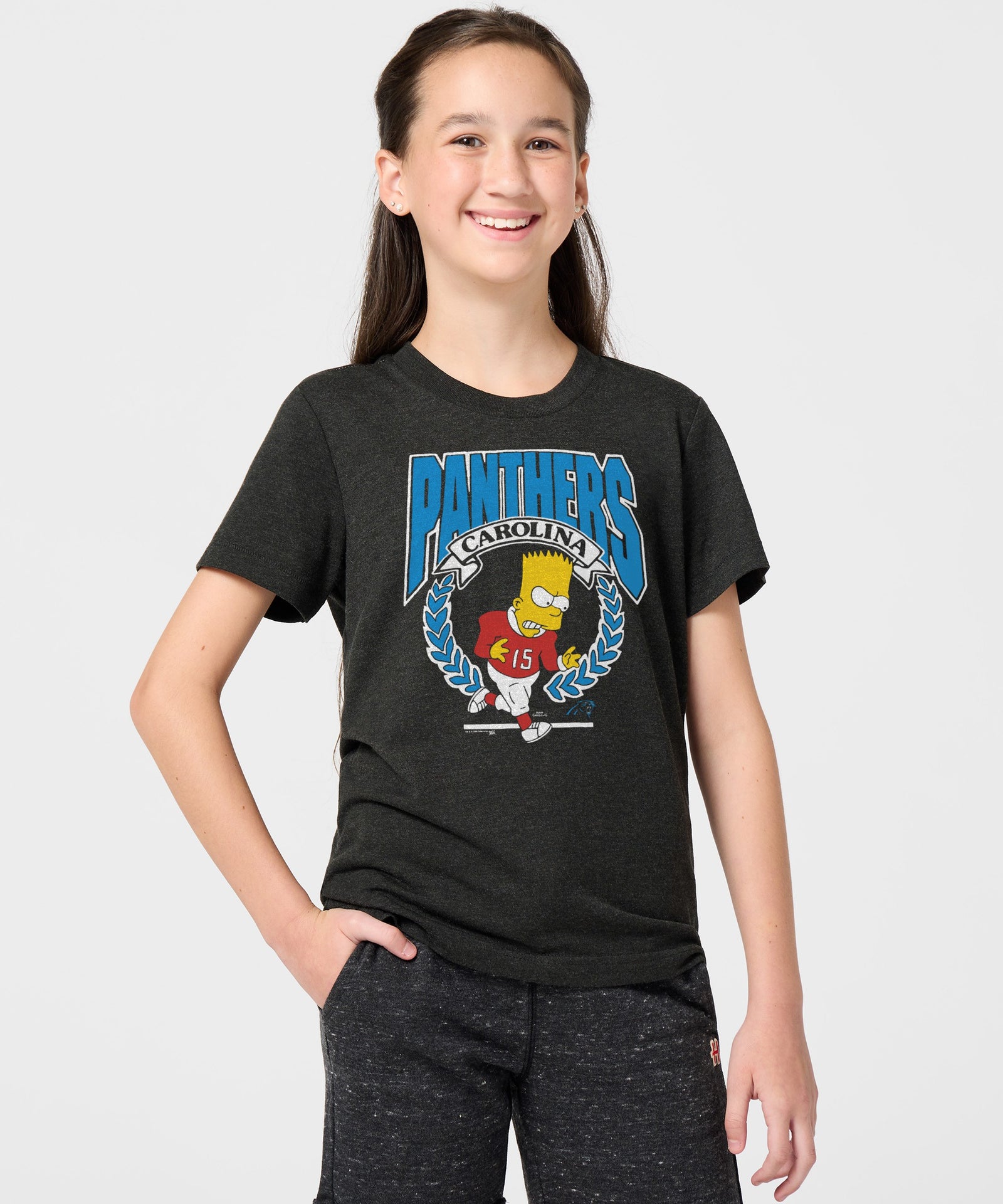 Youth The Simpsons Bart X Carolina Panthers