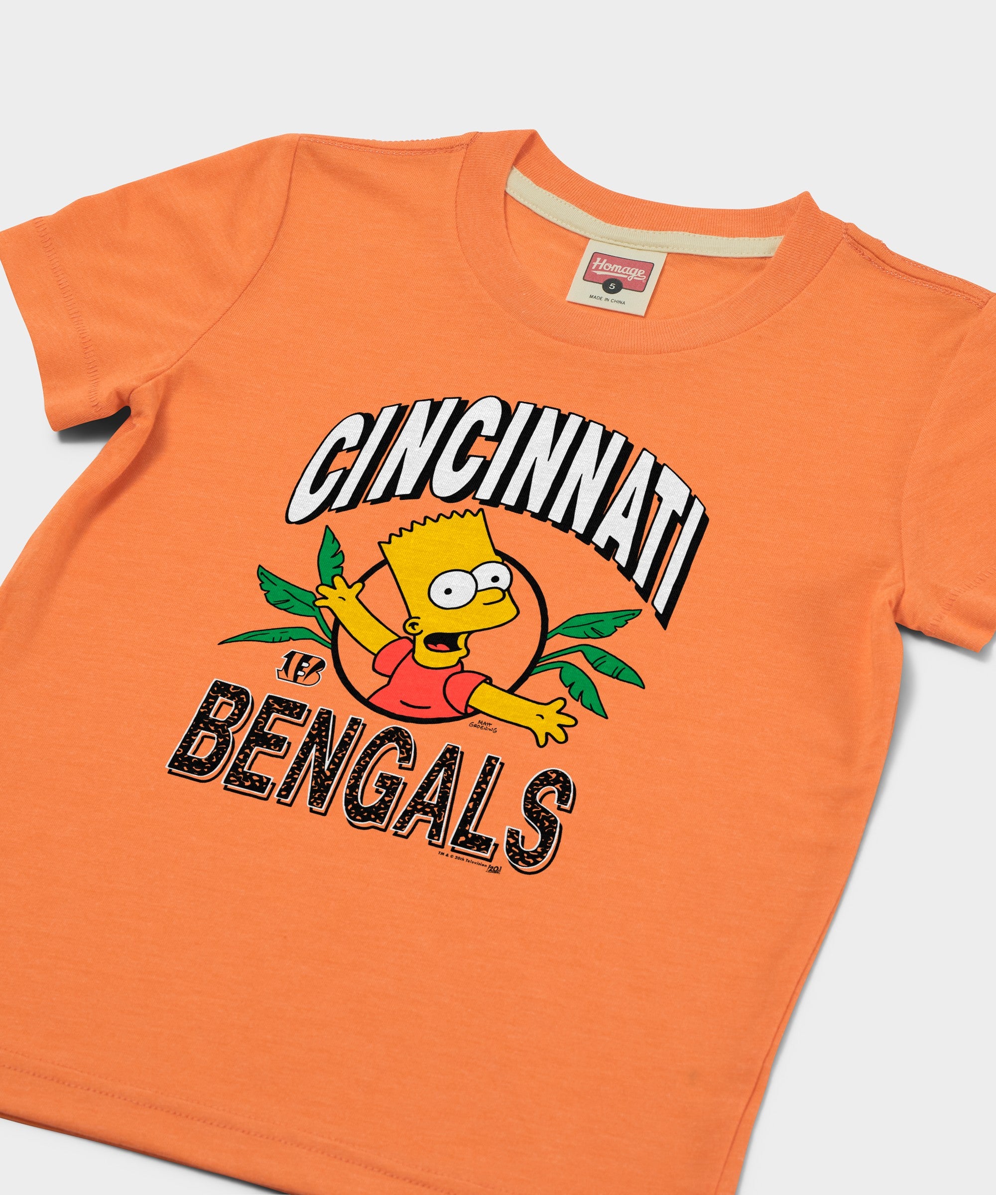 Youth The Simpsons Bart X Cincinnati Bengals Jungle