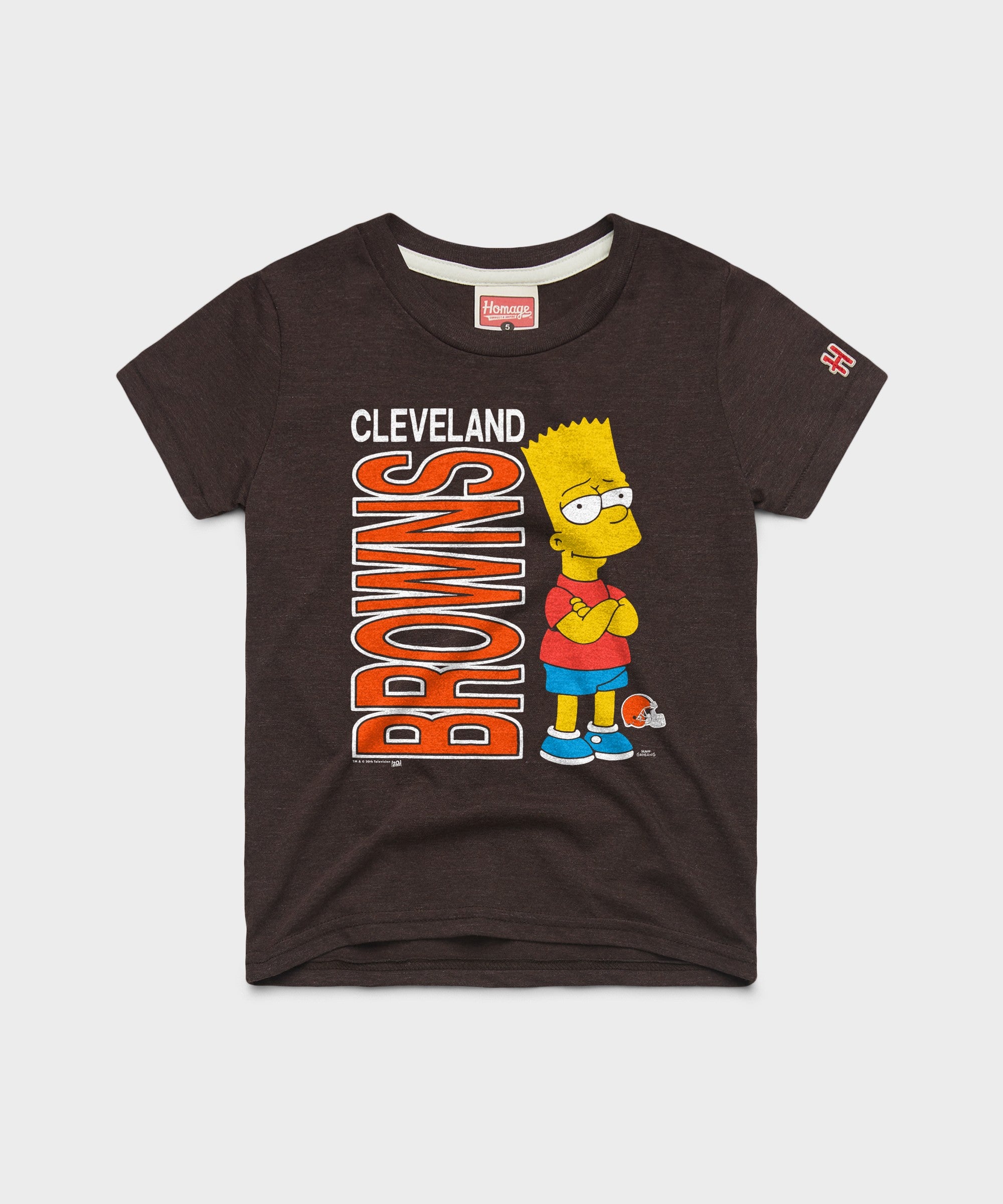 Youth The Simpsons Bart X Cleveland Browns