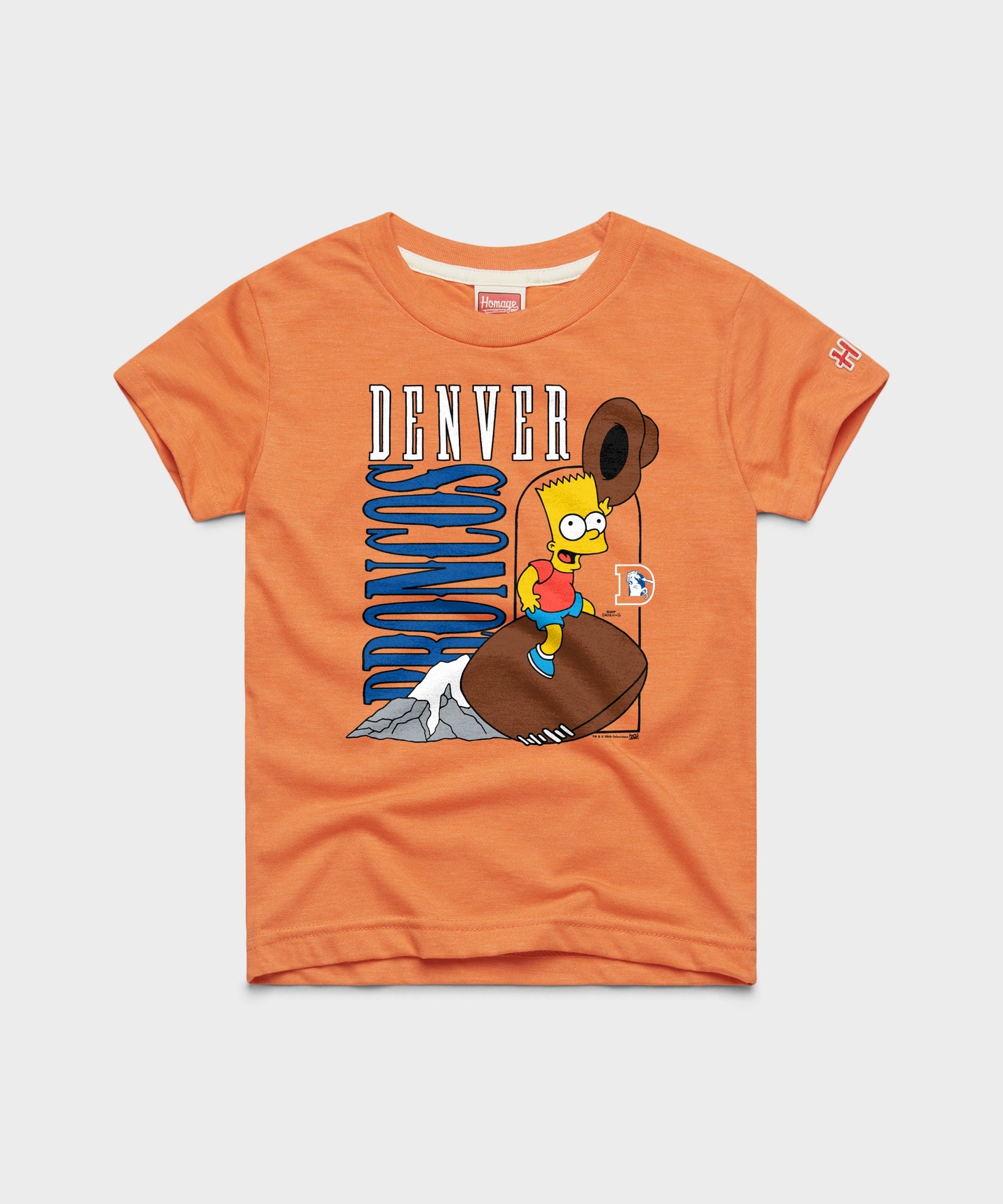 Youth The Simpsons Bart X Denver Broncos