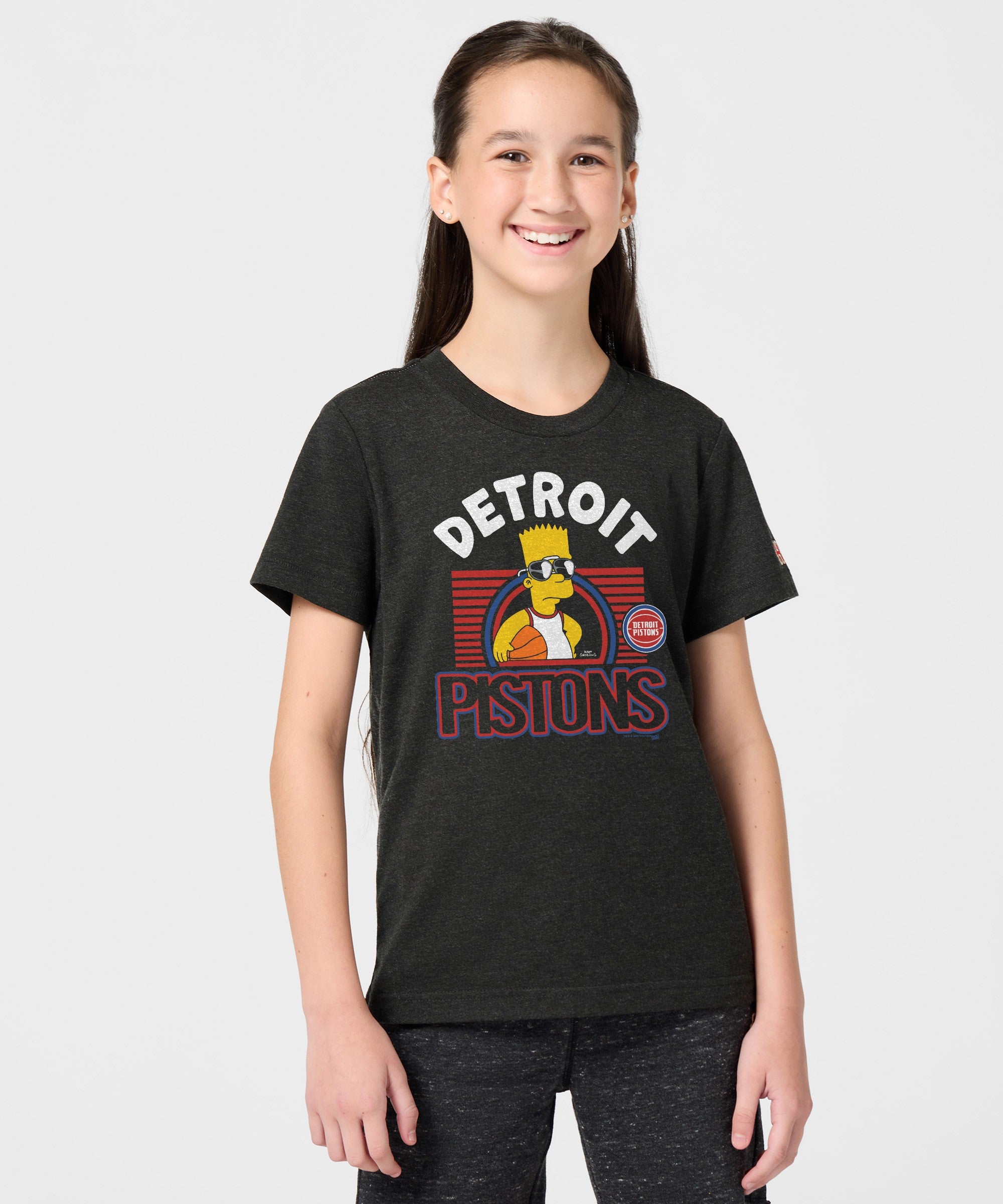 Youth The Simpsons Bart X Detroit Pistons