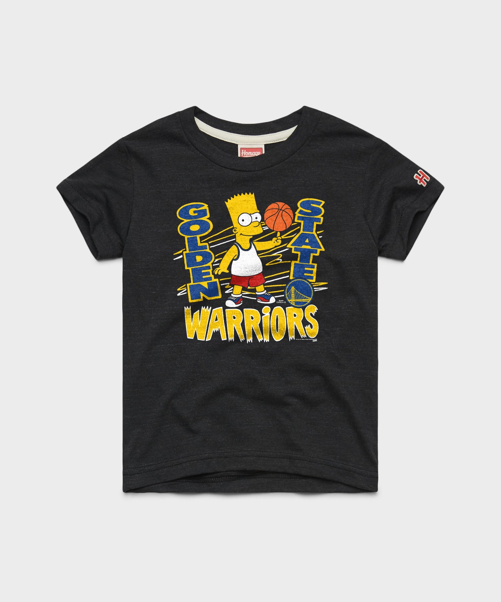 Youth The Simpsons Bart X Golden State Warriors
