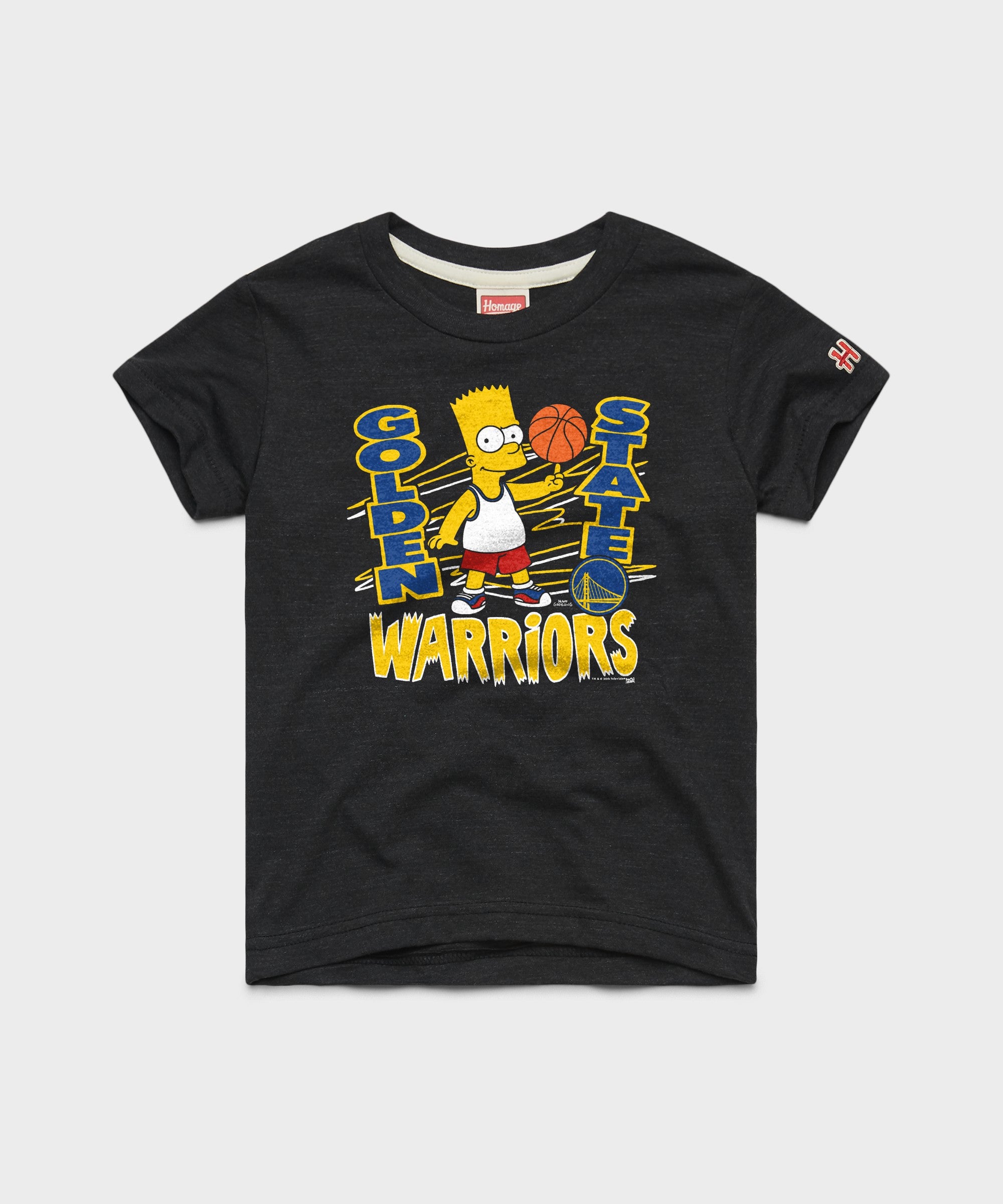 Youth The Simpsons Bart X Golden State Warriors