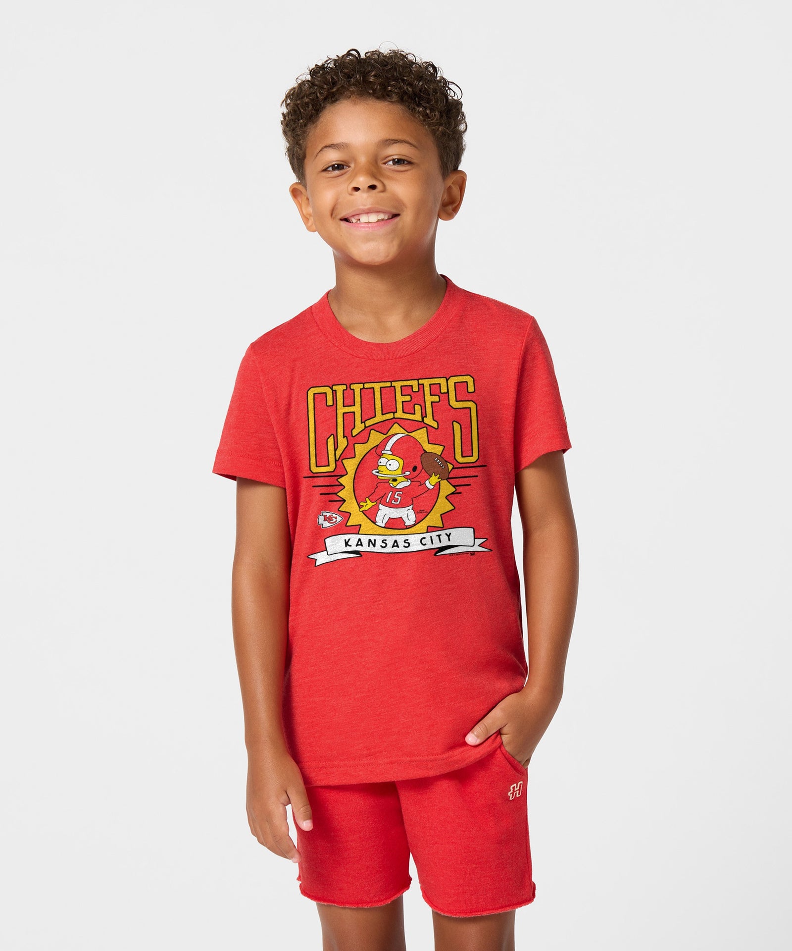 Youth The Simpsons Bart X Kansas City Chiefs