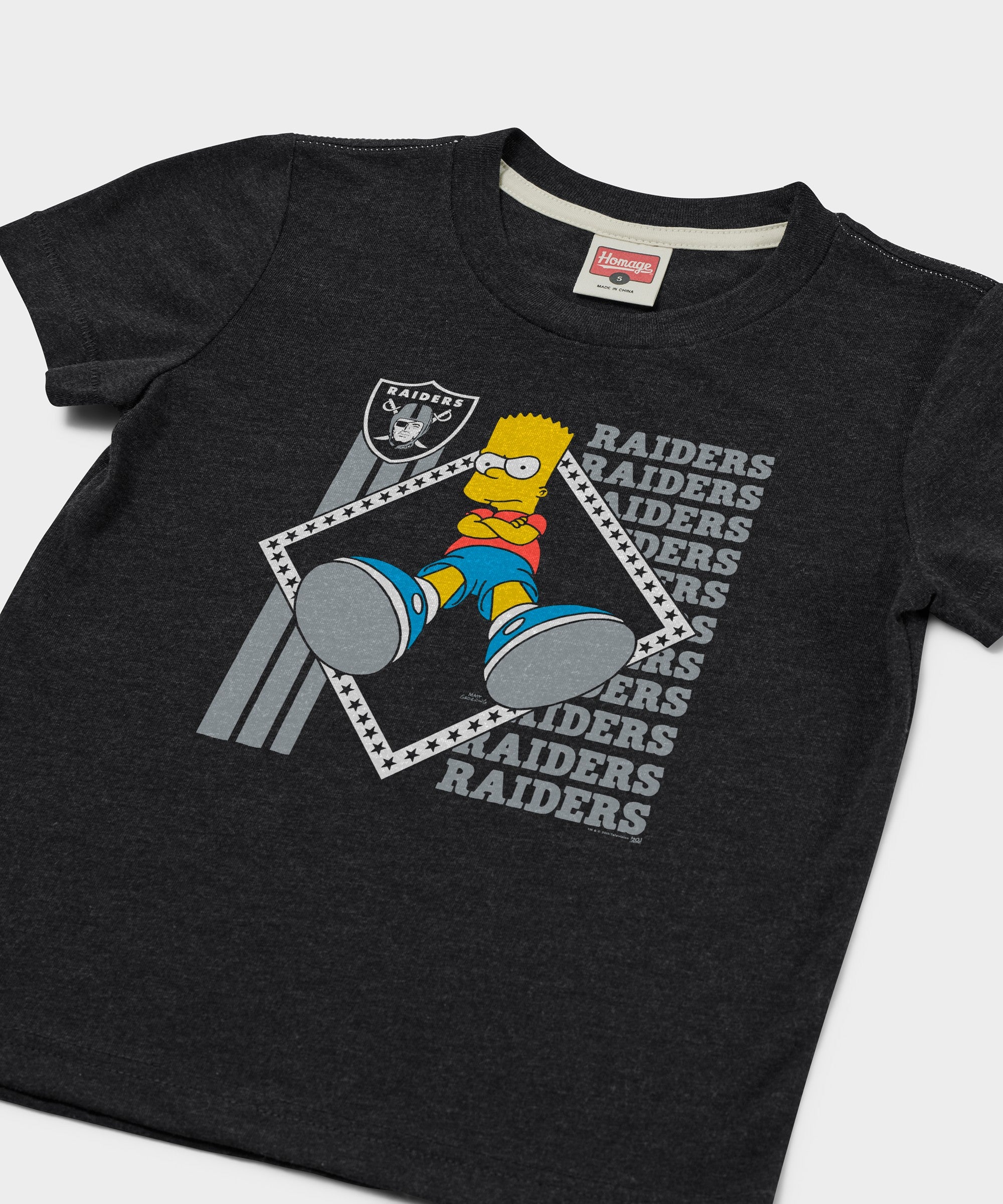 Youth The Simpsons Bart X Las Vegas Raiders