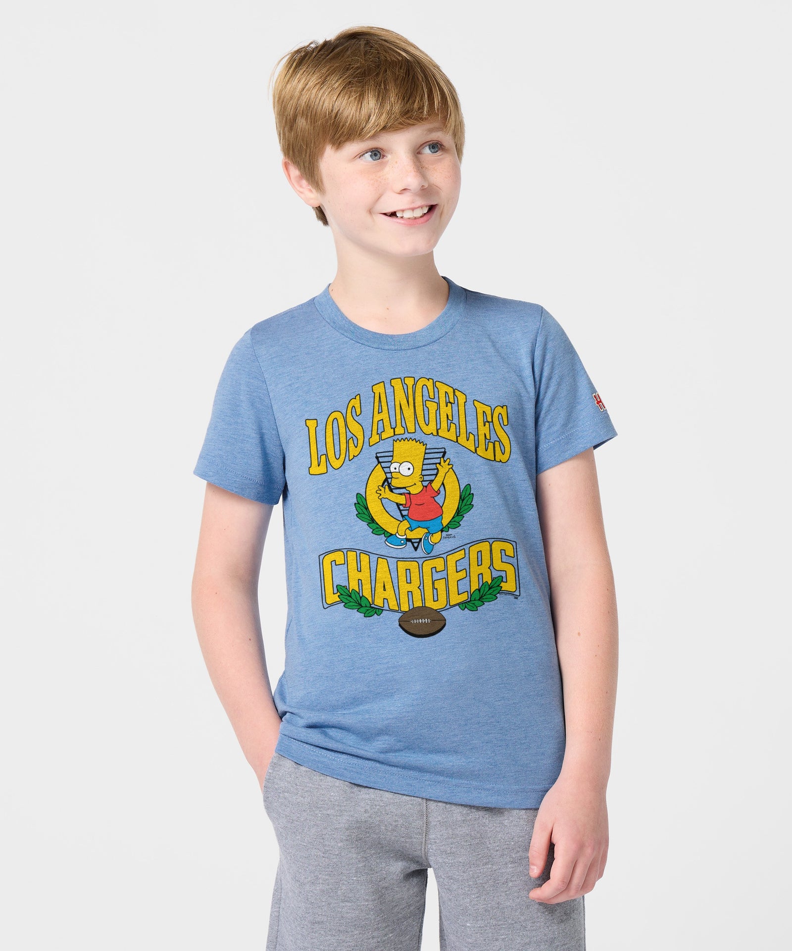 Youth The Simpsons Bart X Los Angeles Chargers