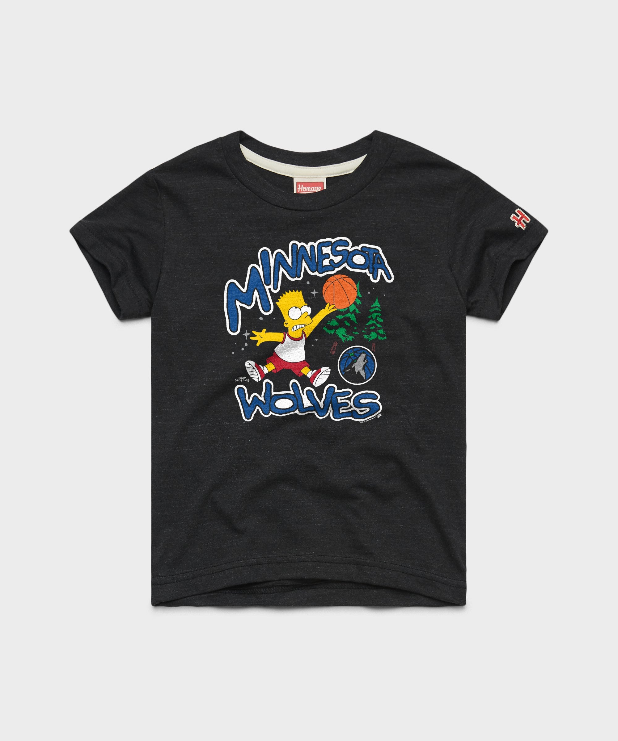 Youth The Simpsons Bart X Minnesota Timberwolves
