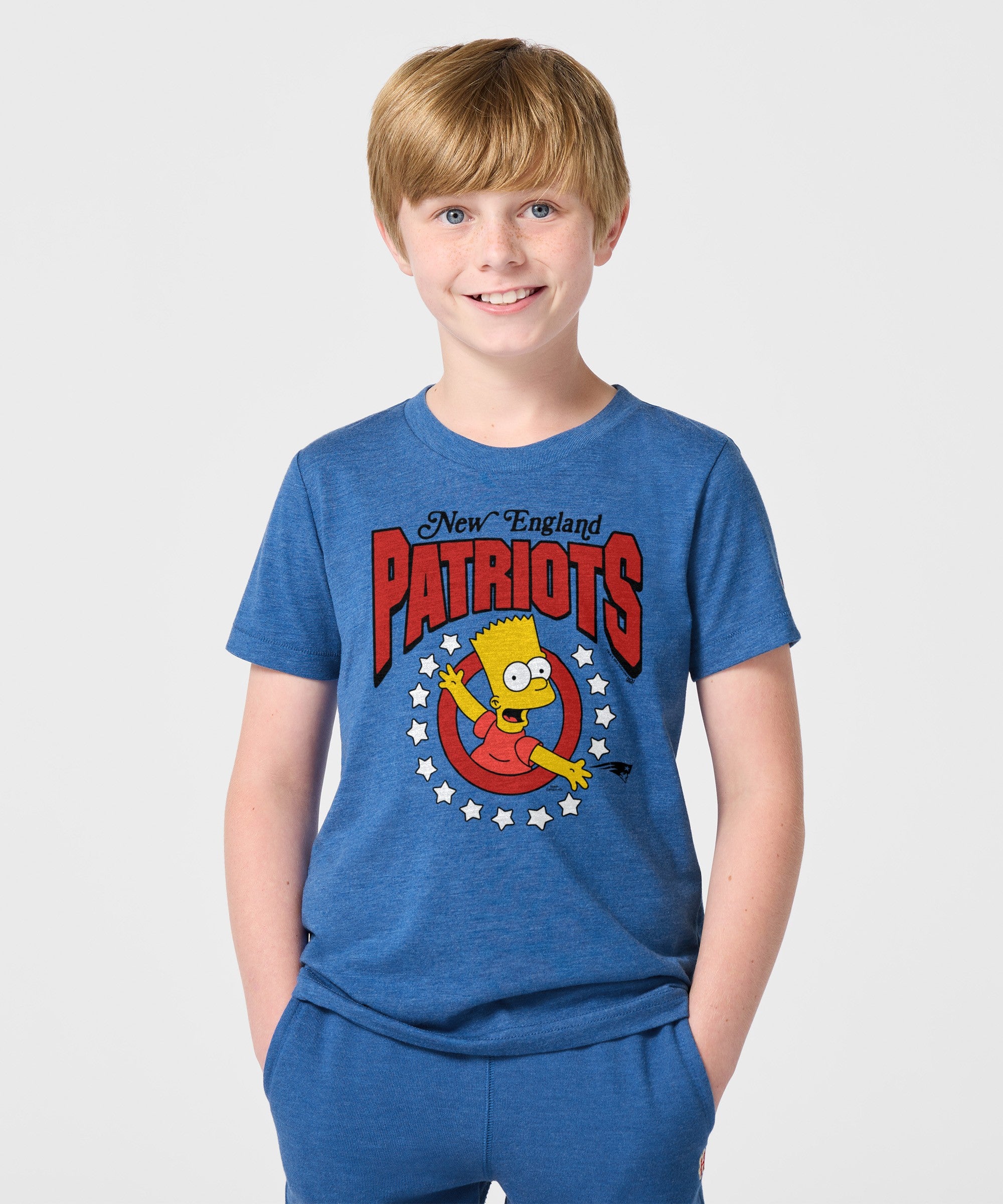 Youth The Simpsons Bart X New England Patriots
