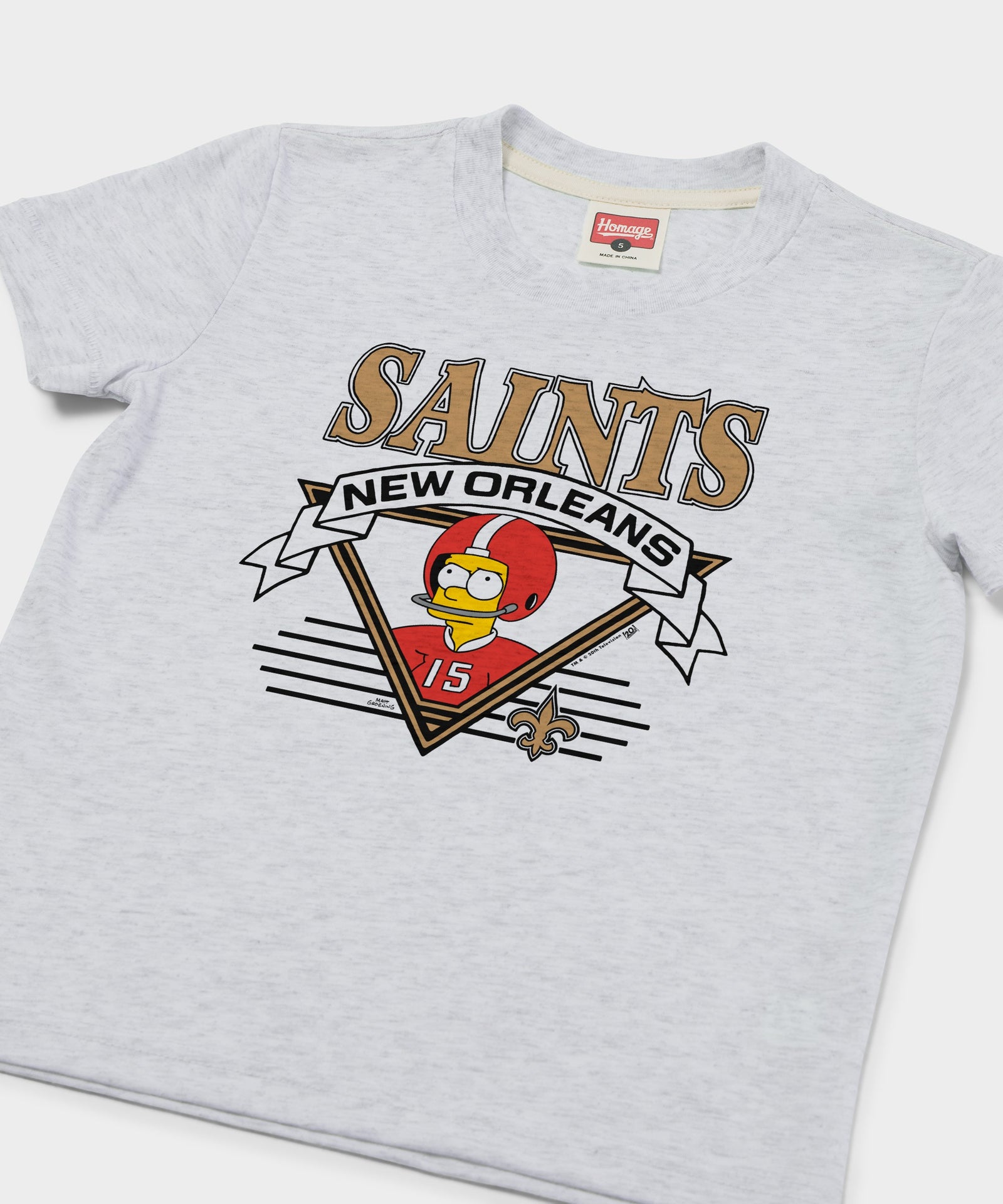Youth The Simpsons Bart X New Orleans Saints