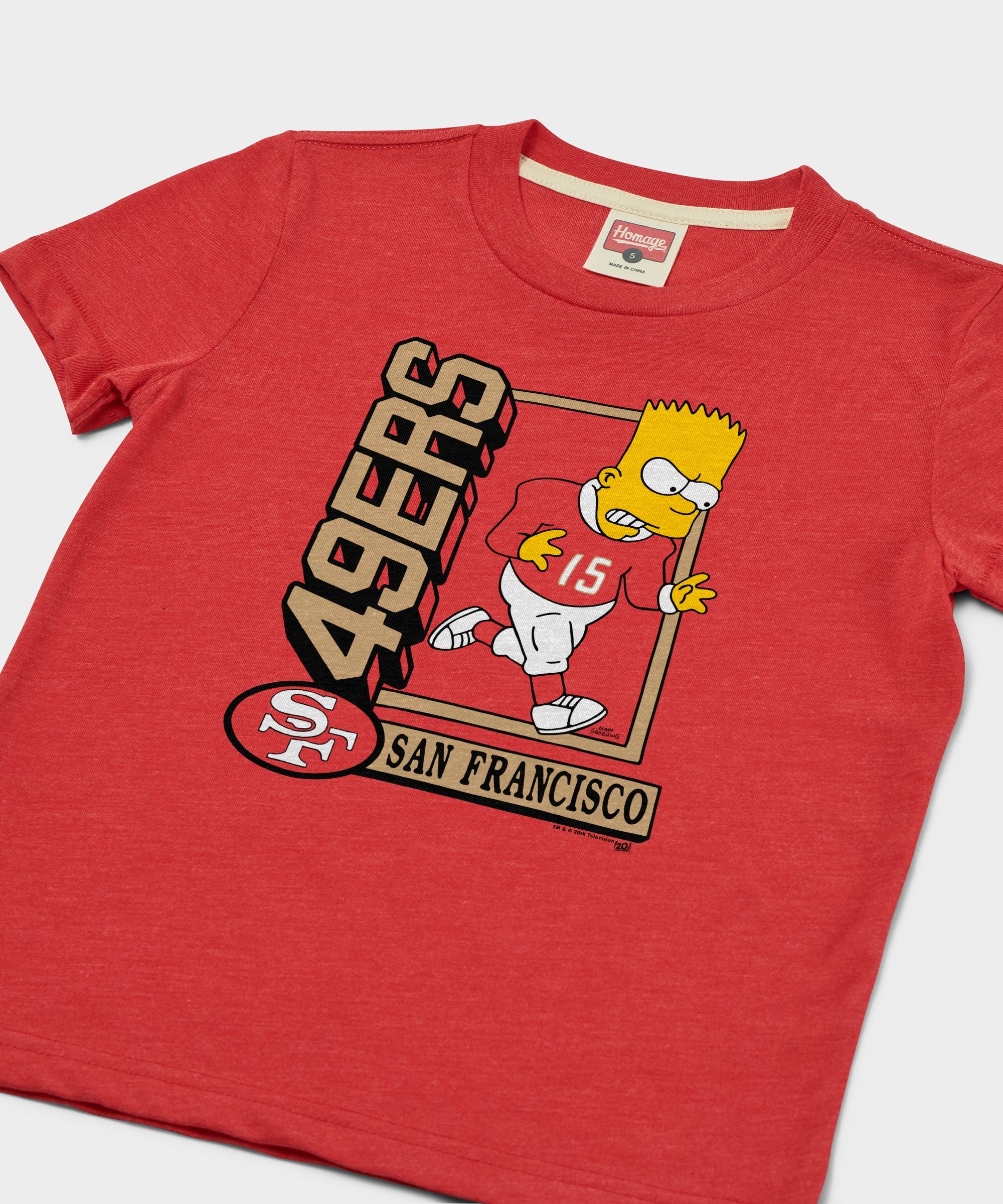 Youth The Simpsons Bart X San Francisco 49ers
