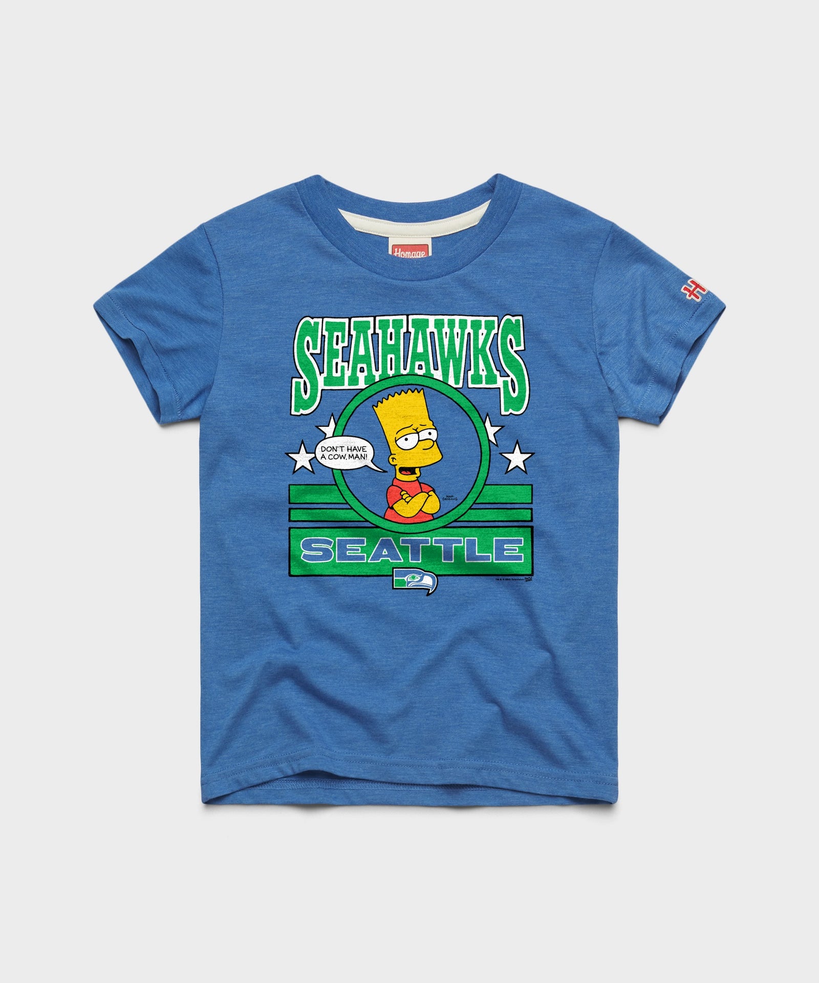 Youth The Simpsons Bart X Seattle Seahawks
