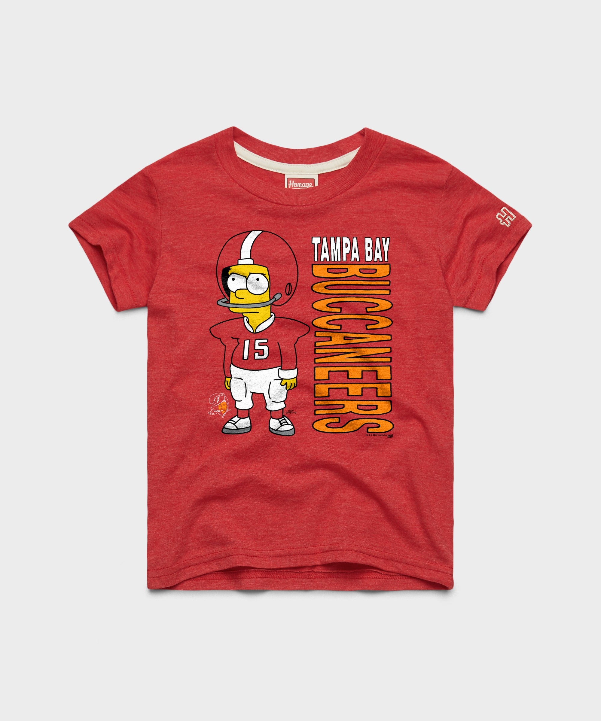 Youth The Simpsons Bart X Tampa Bay Buccaneers