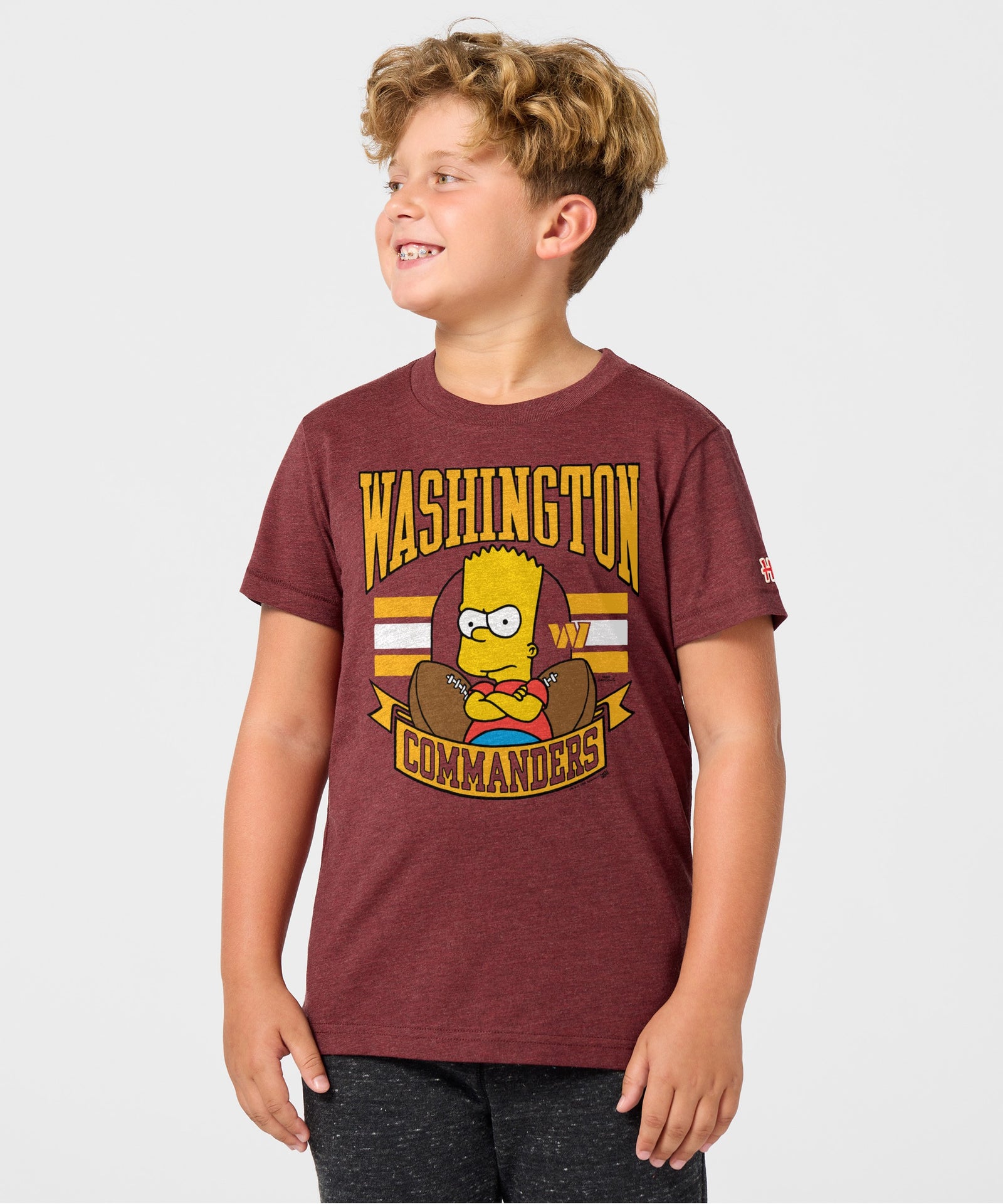 Youth The Simpsons Bart X Washington Commanders