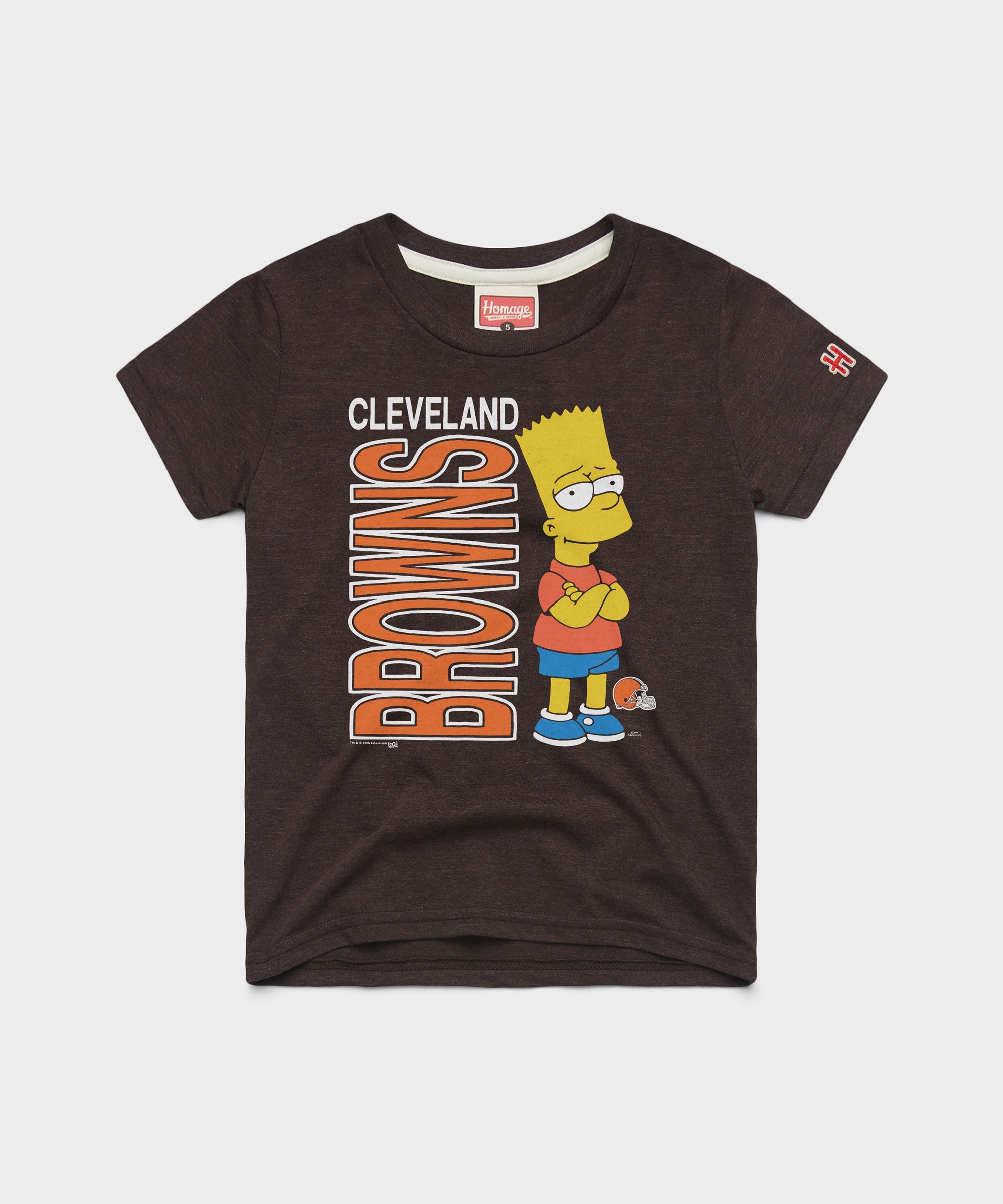 Youth The Simpsons Bart x Cleveland Browns