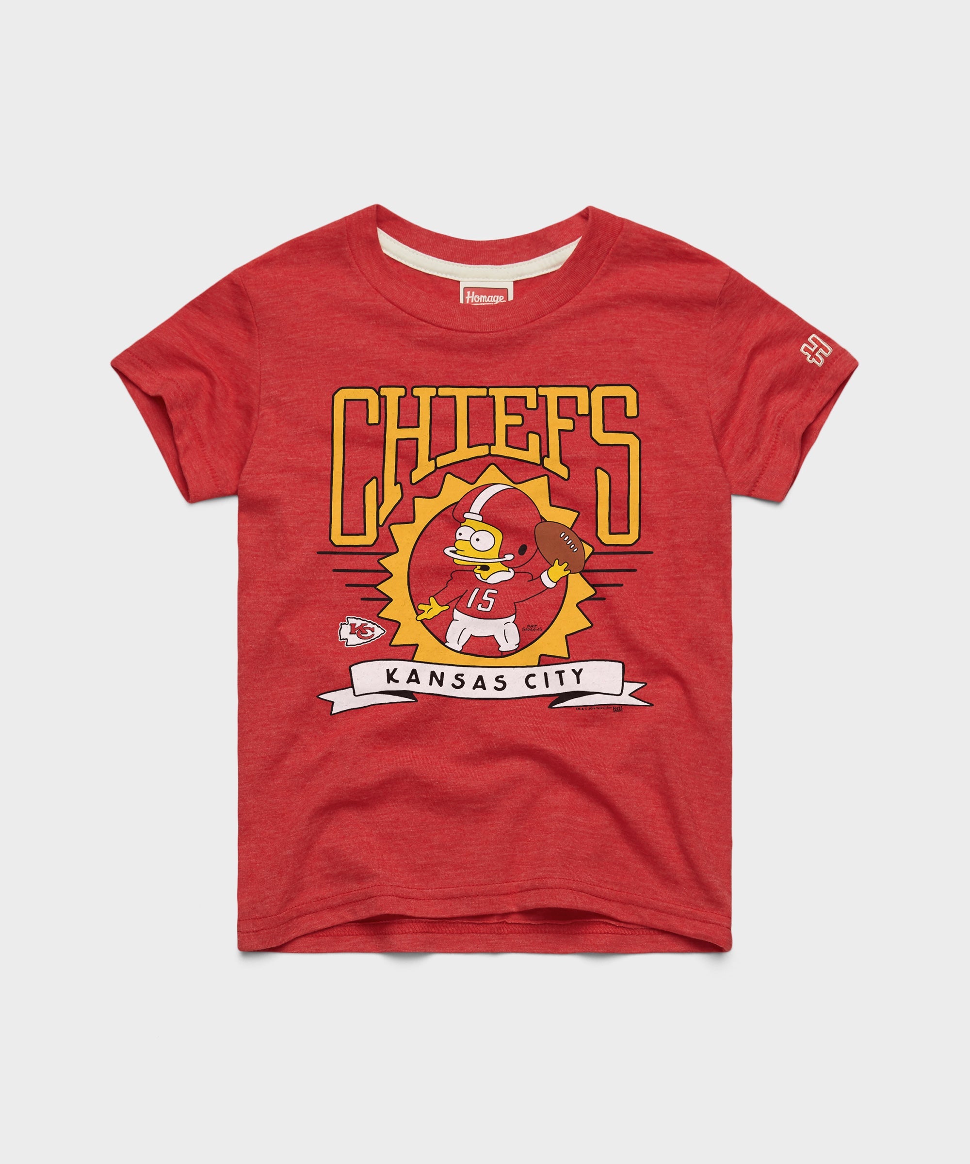 Youth The Simpsons Bart x Kansas City Chiefs