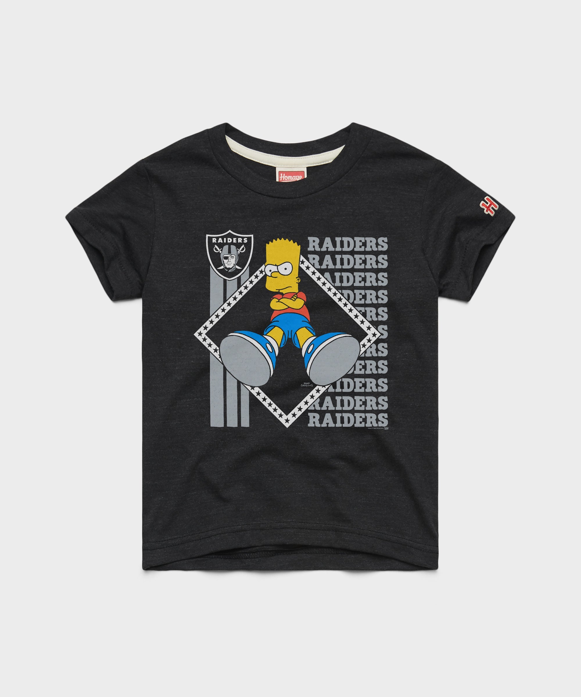 Youth The Simpsons Bart x Las Vegas Raiders