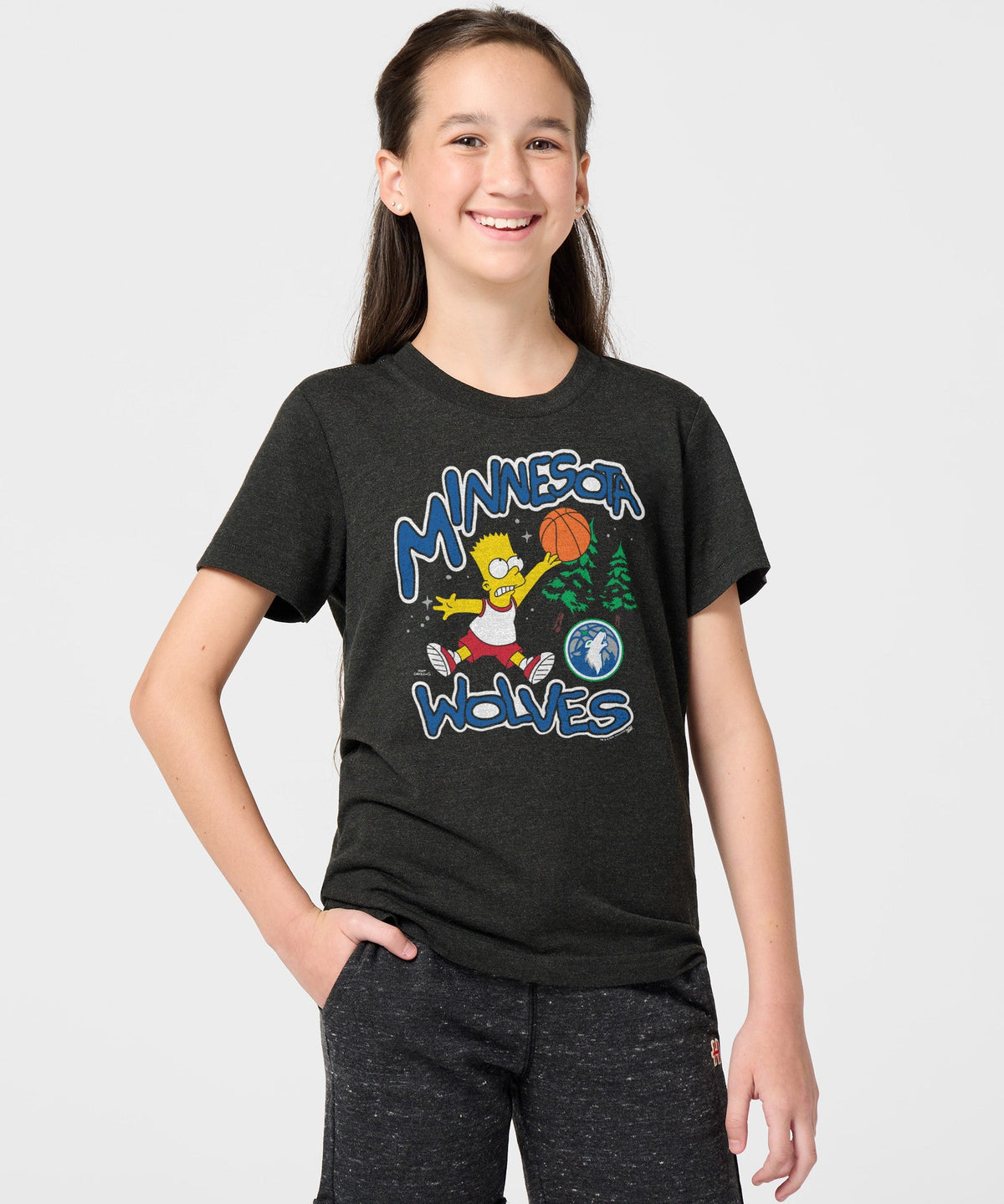 Youth The Simpsons Bart x Minnesota Timberwolves