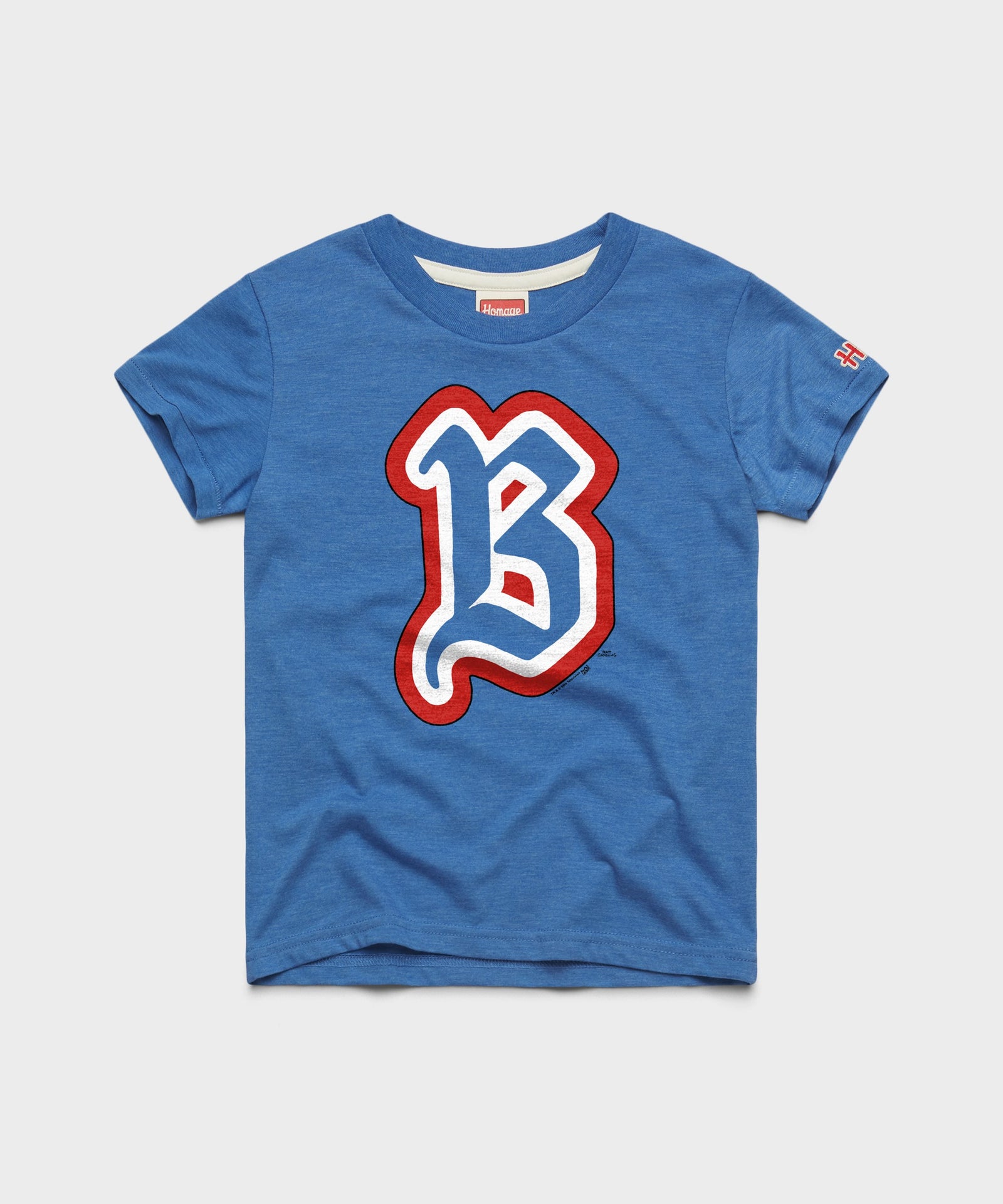Youth The Simpsons Boston Americans Logo