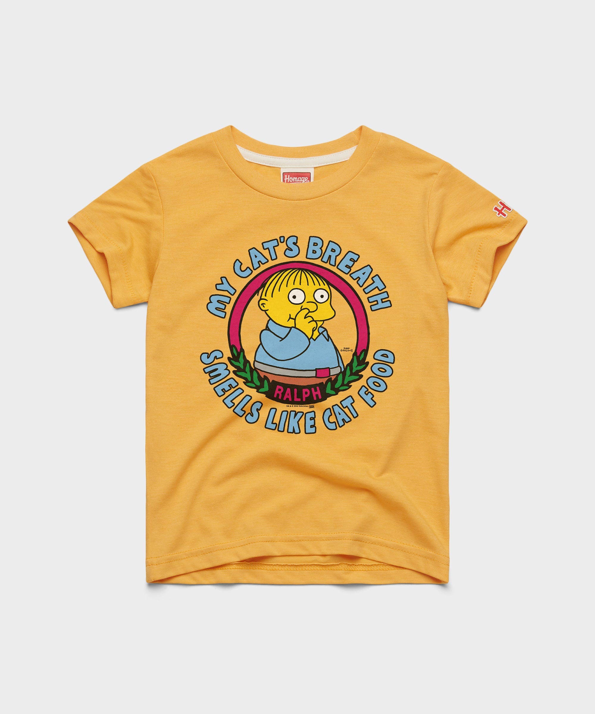 Youth The Simpsons Ralph My Cat's Breath Smells Like Cat Food