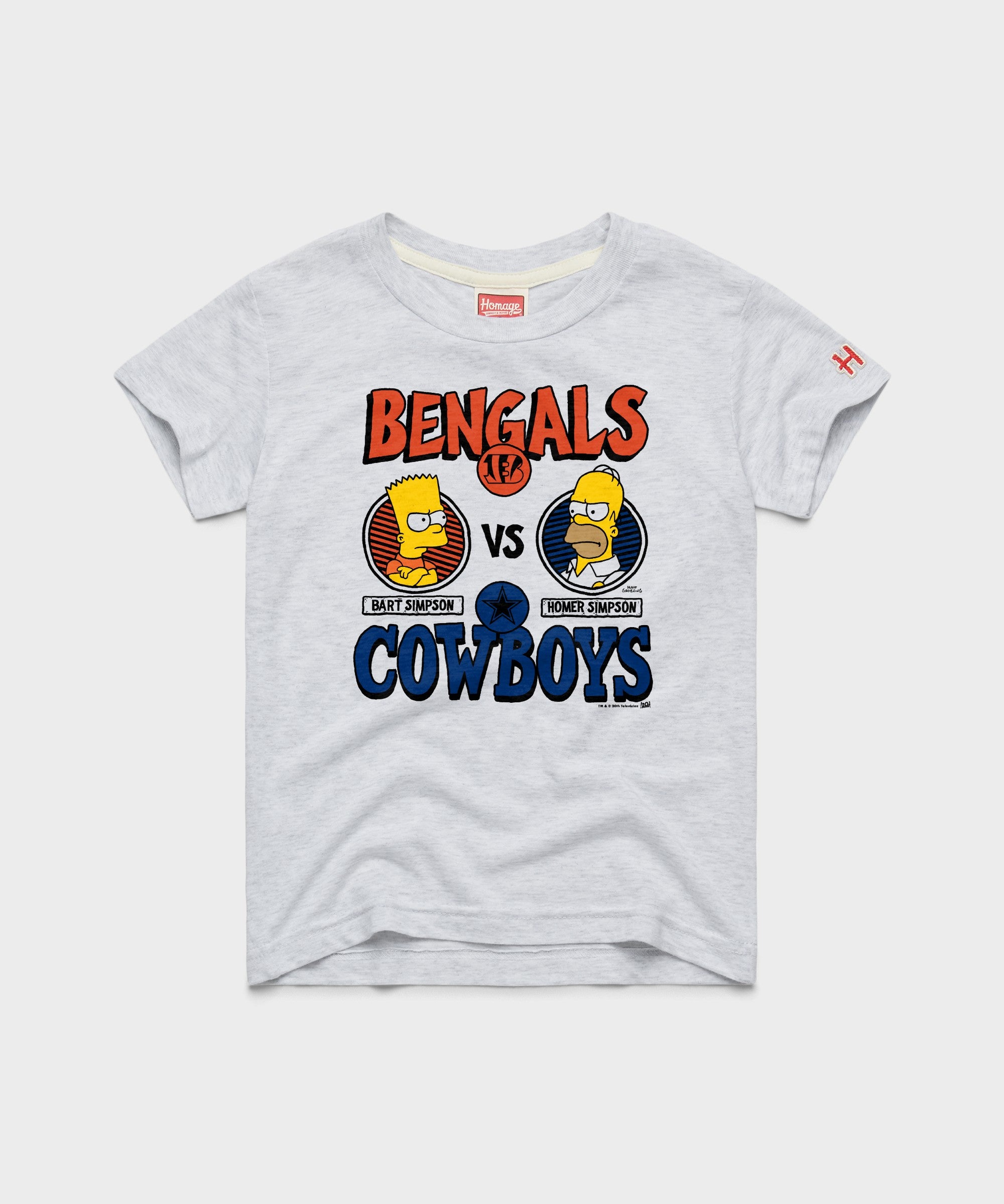 Youth The Simpsons X Bengals Vs Cowboys