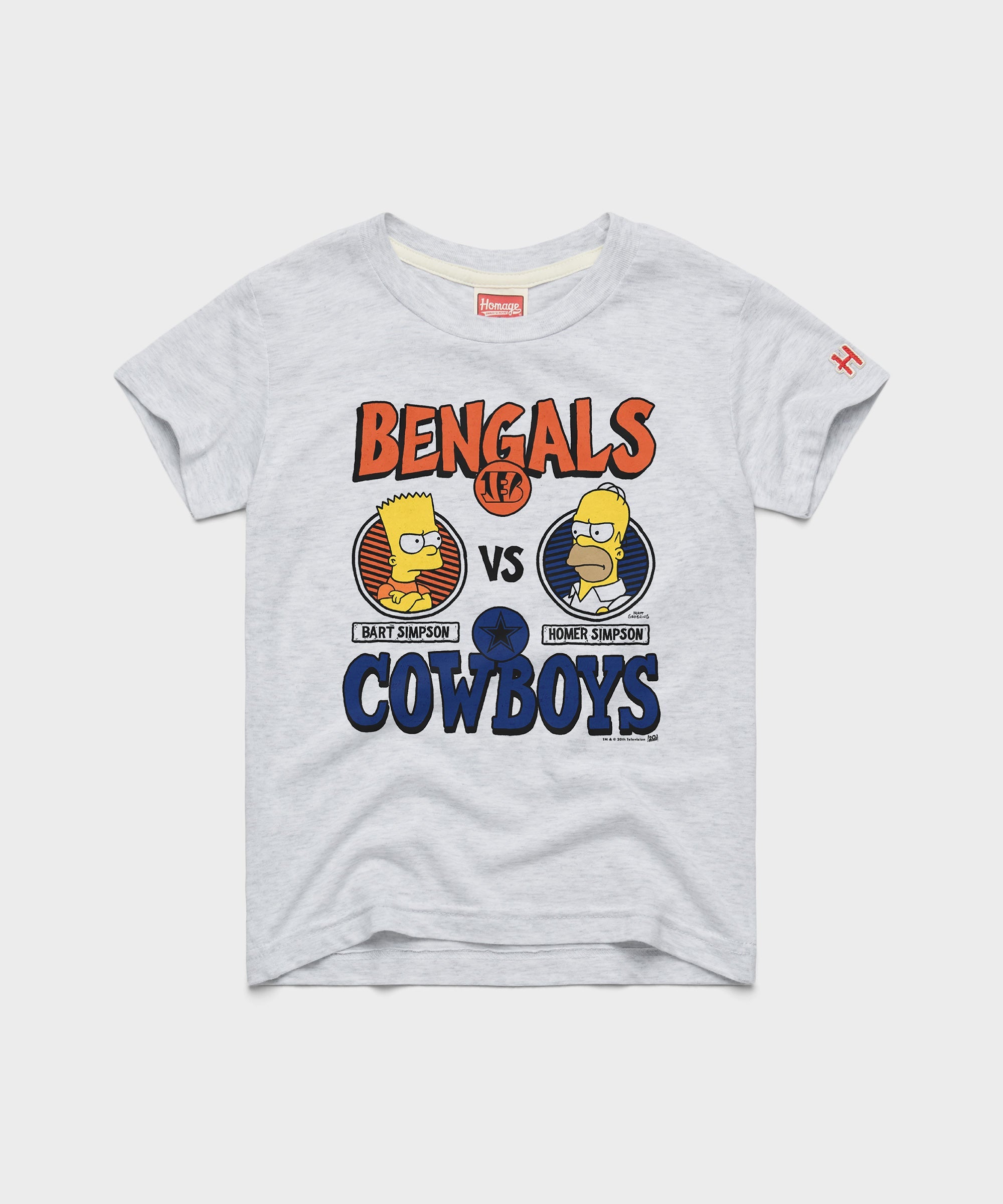 Youth The Simpsons x Bengals Vs Cowboys