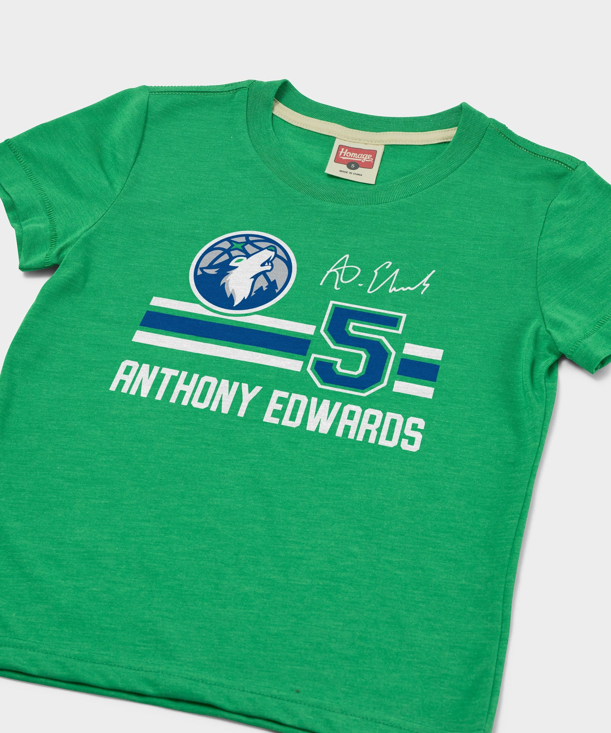 Youth Timberwolves Anthony Edwarads Signature Jersey
