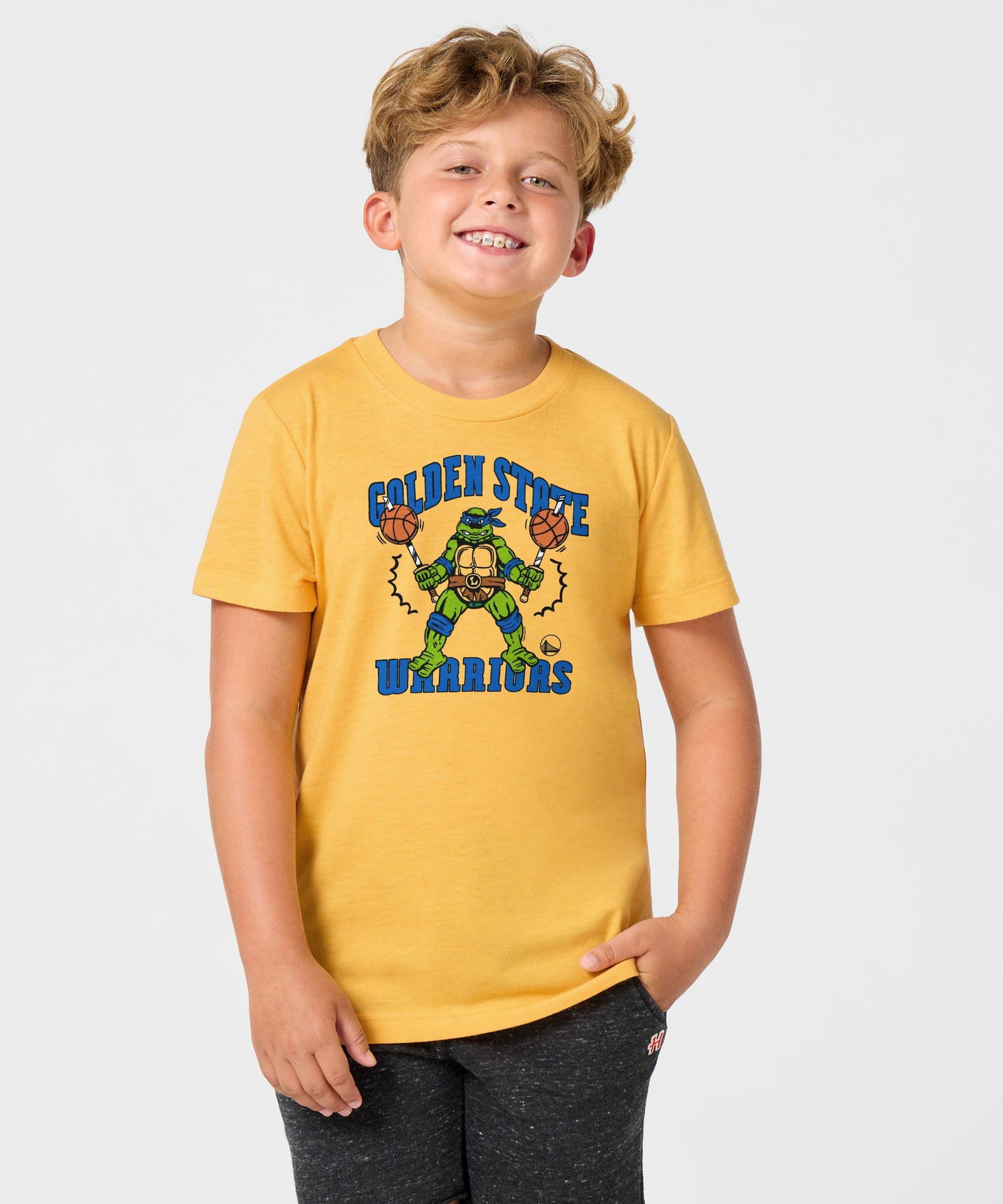 Youth Tmnt Leonardo X Golden State Warriors