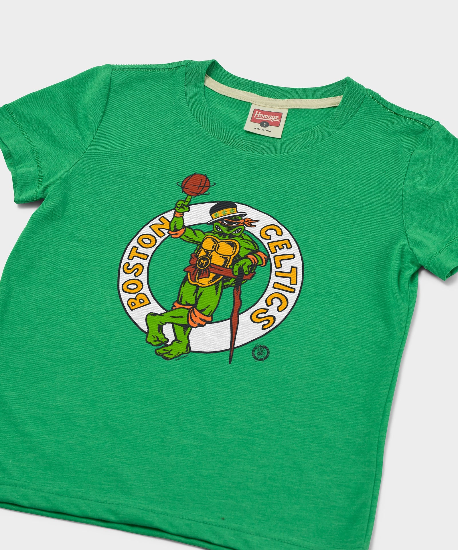 Youth Tmnt Michelangelo X Boston Celtics