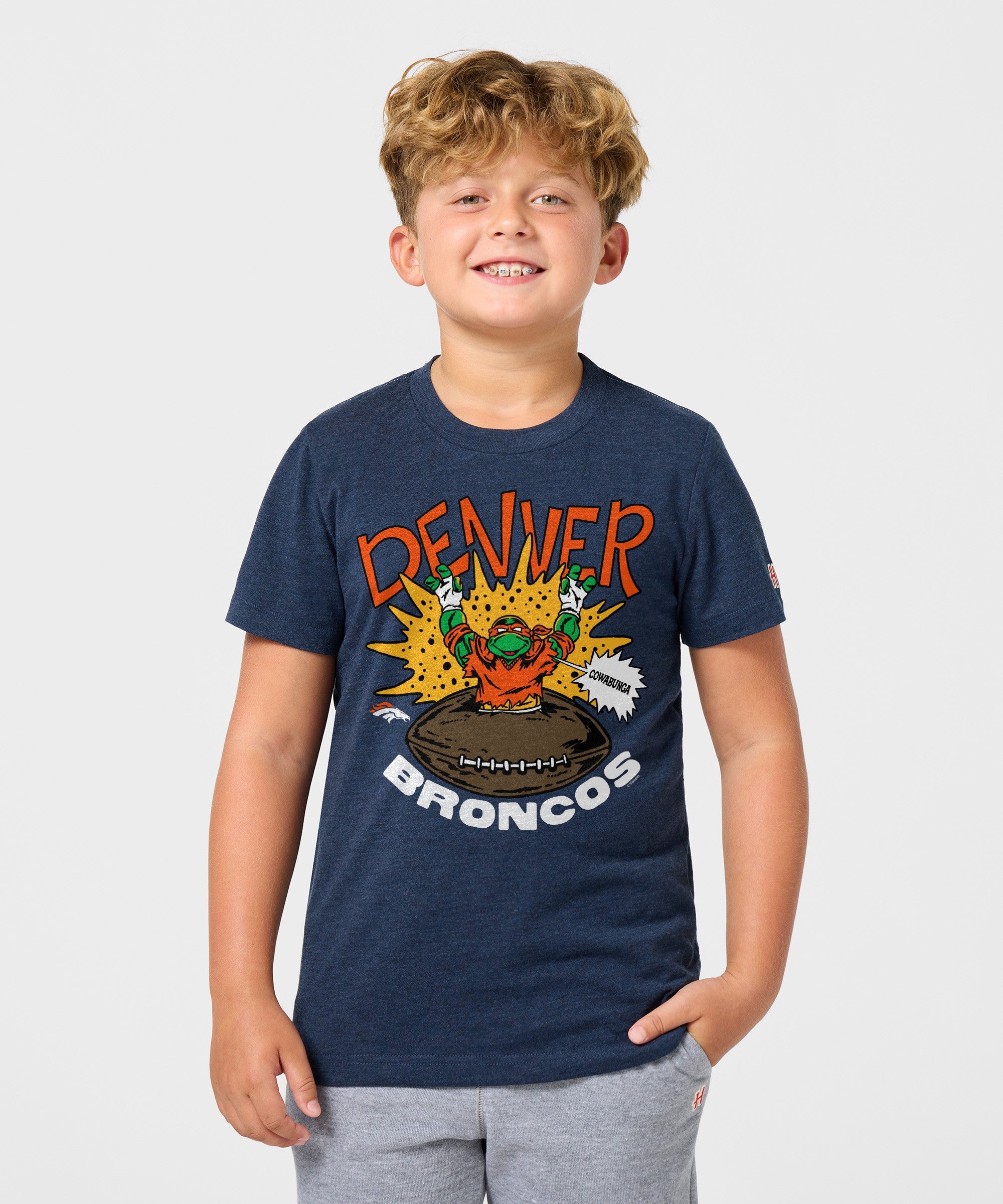 Youth Tmnt Michelangelo X Denver Broncos