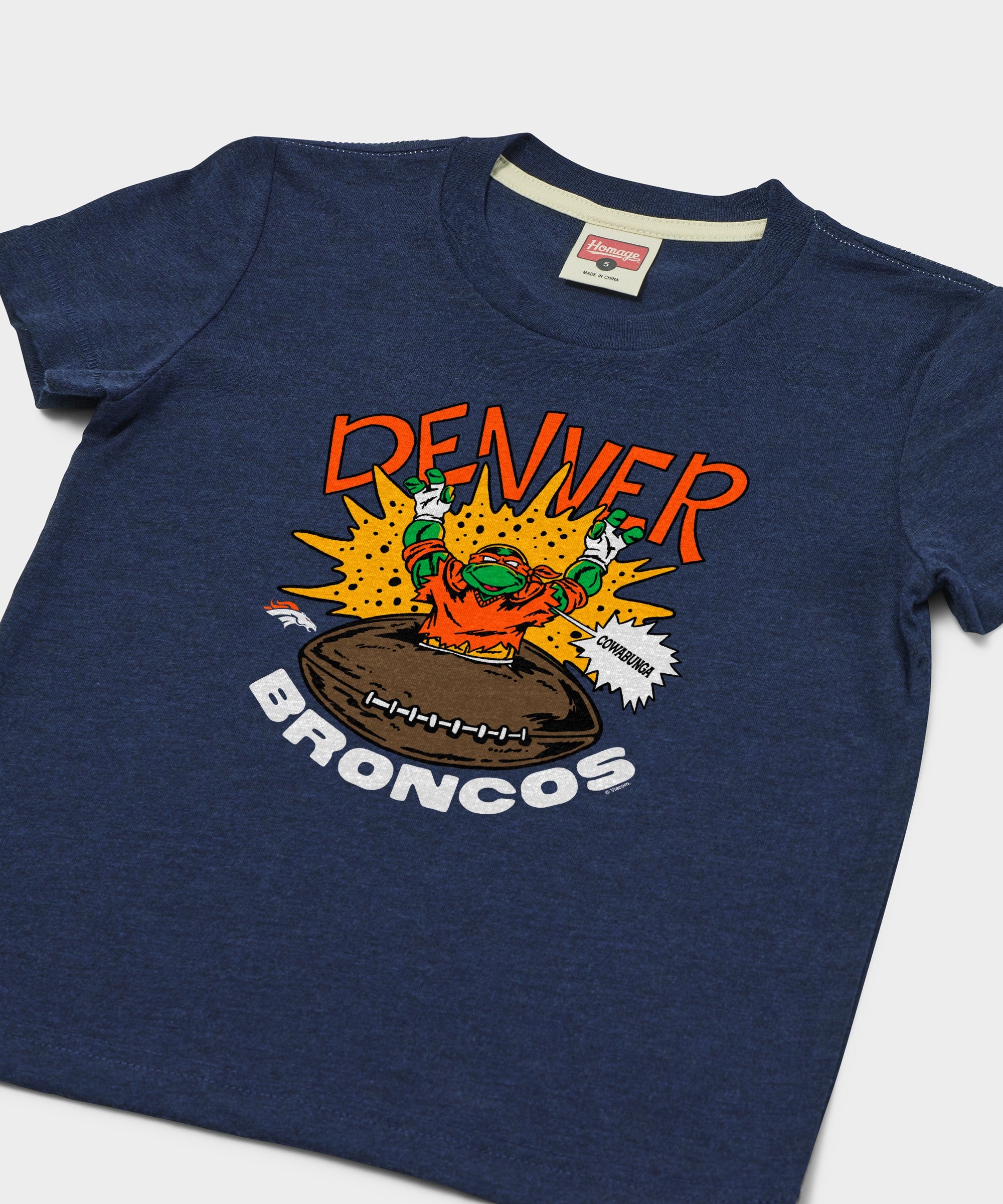 Youth Tmnt Michelangelo X Denver Broncos