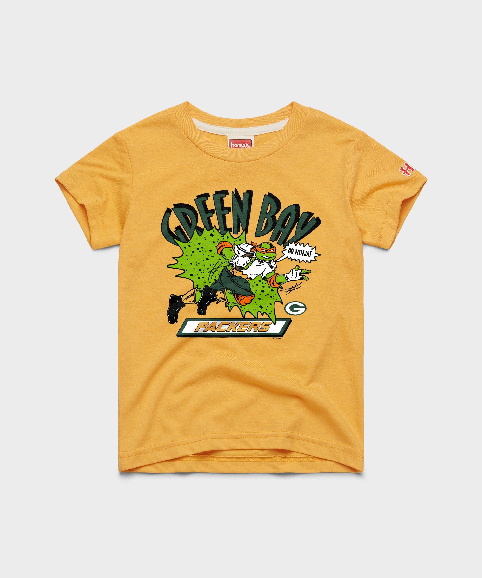 Youth Tmnt Michelangelo X Green Bay Packers