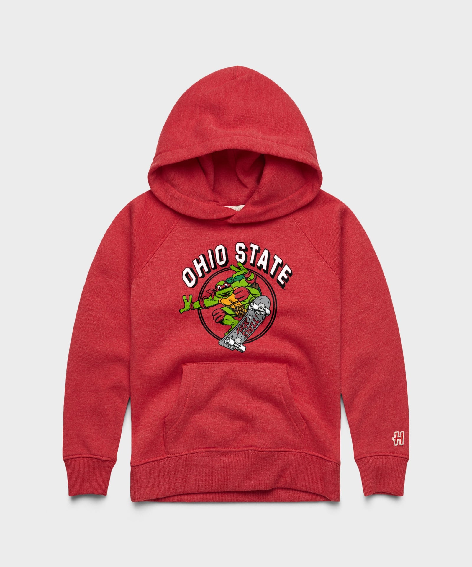 Youth Tmnt Raphael X Ohio State Kick Shell Hoodie