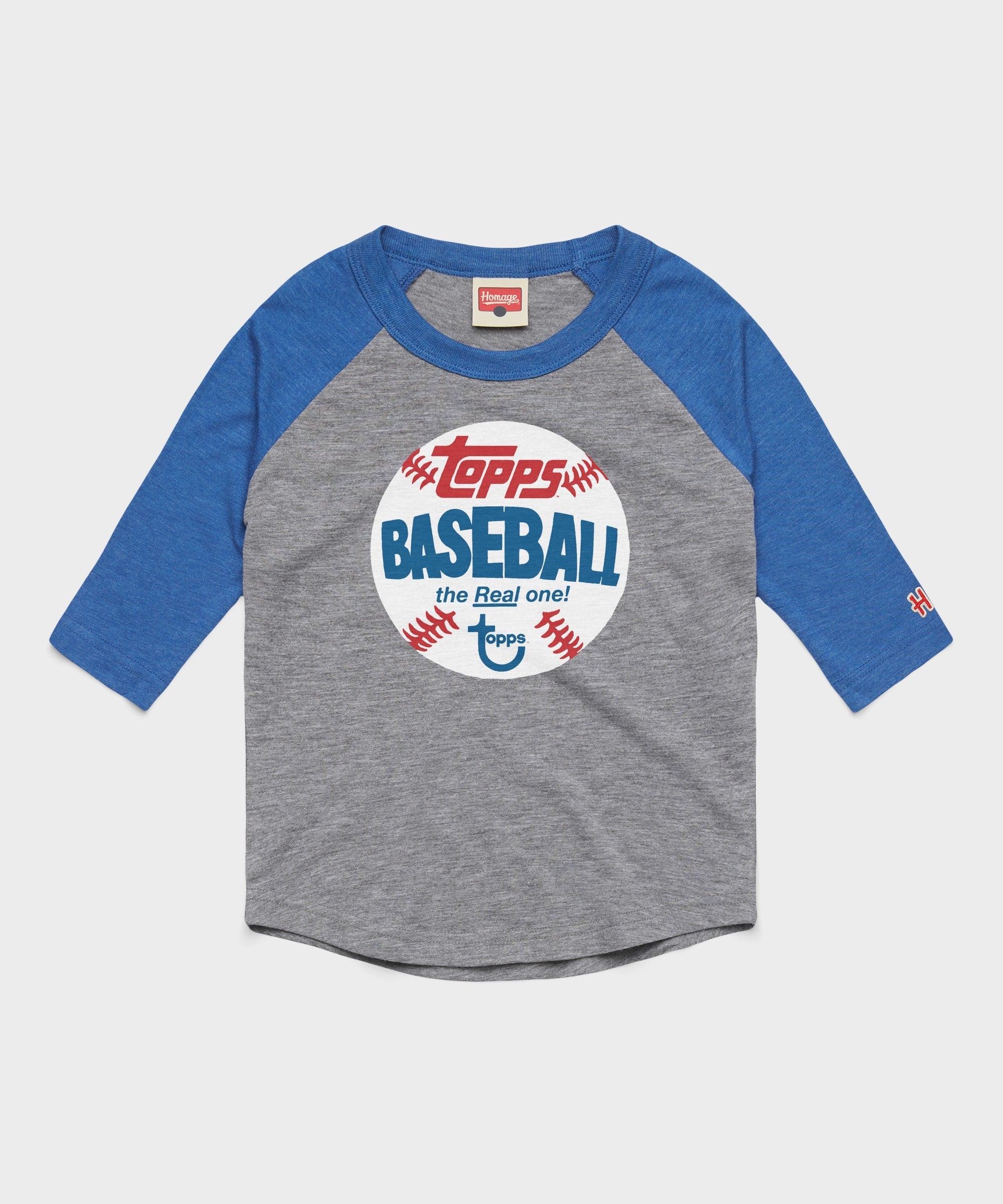 Youth Topps Baseball The Real One Raglan
