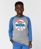 Youth Topps Baseball The Real One Raglan