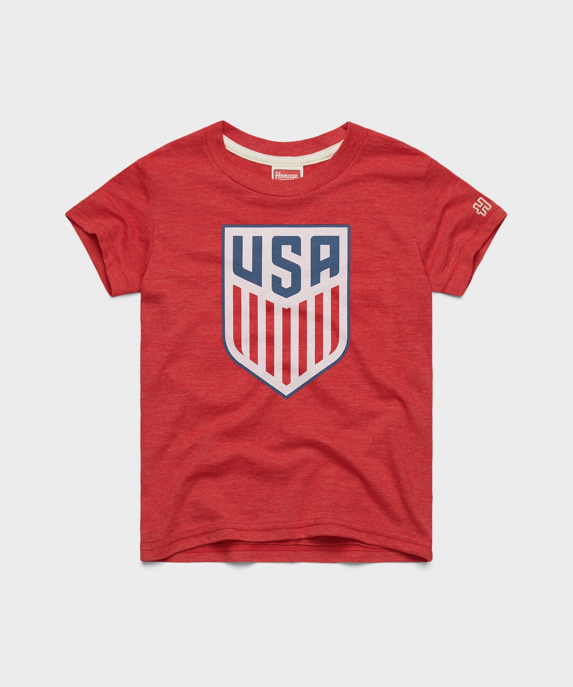 Youth USA Crest Red
