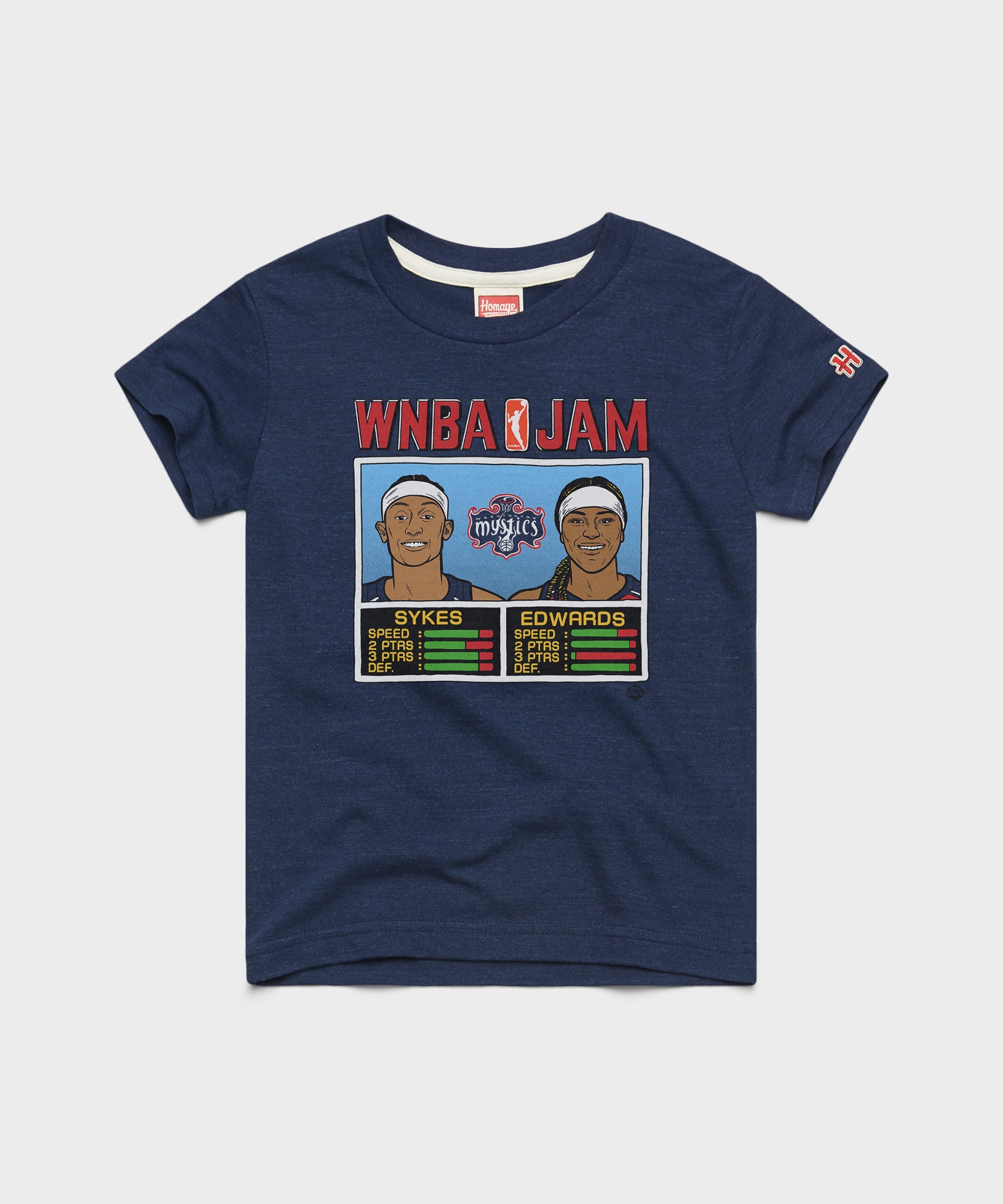 Youth WNBA Jam Mystics Sykes And Edwards